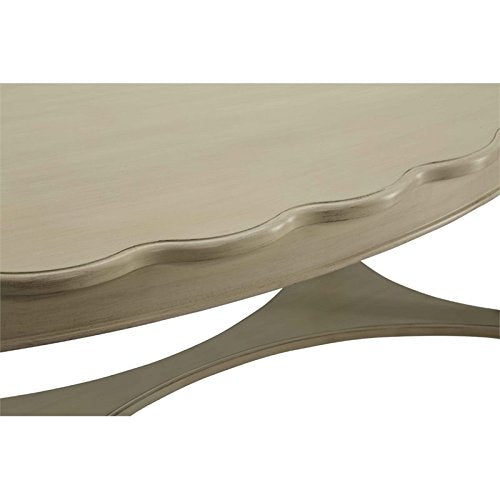 Fordon Oval Coffee Table in Antique White