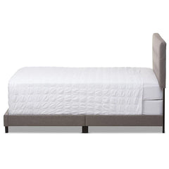 Brookfield Grid-Tufting Bed Grey/Full