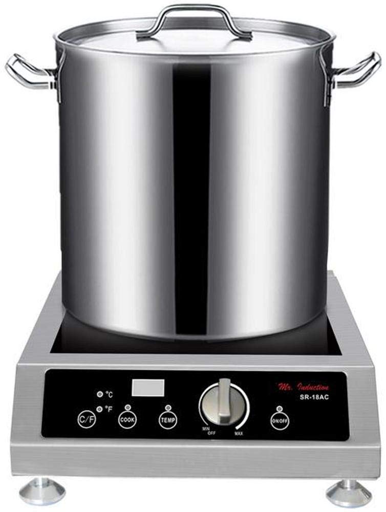 SR-18AC 1800W Commercial Counter Top Induction range