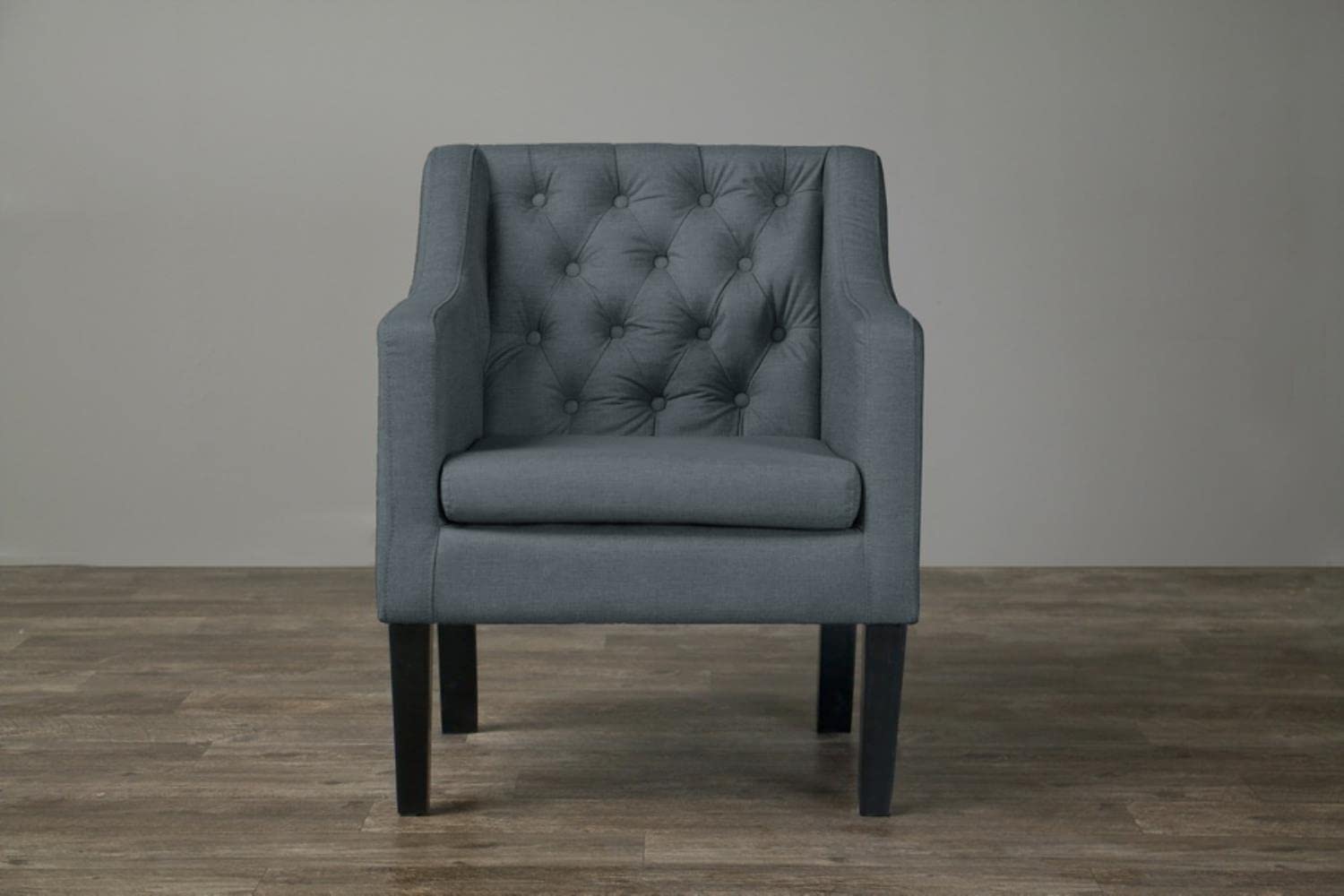Brittany Club Chair, Gray