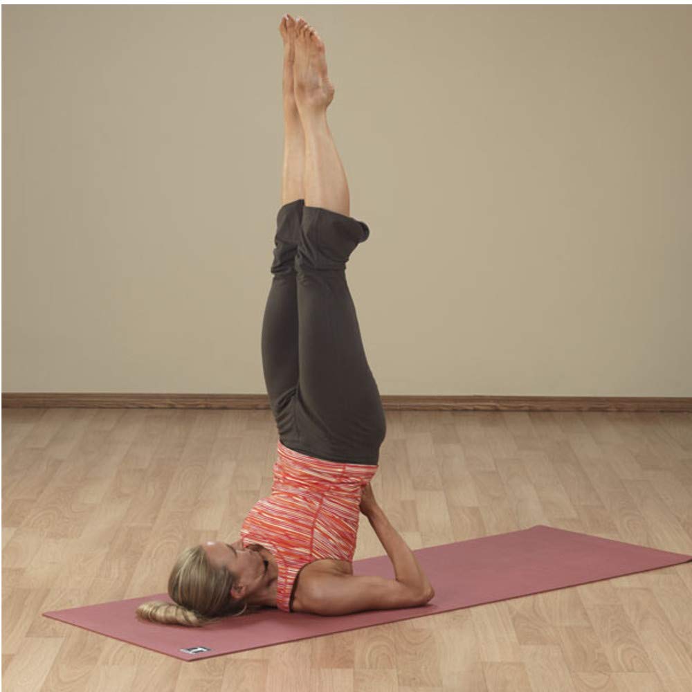 3mm Thick Non-Slip Yoga Mat for Home Workout, Pilates and Exercise, Lightweight & Portable with Comfortable Support for All Levels