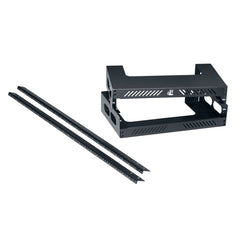 Lowell WXR-2212 Slim Wall Rack, 22U x 12 Inch Depth