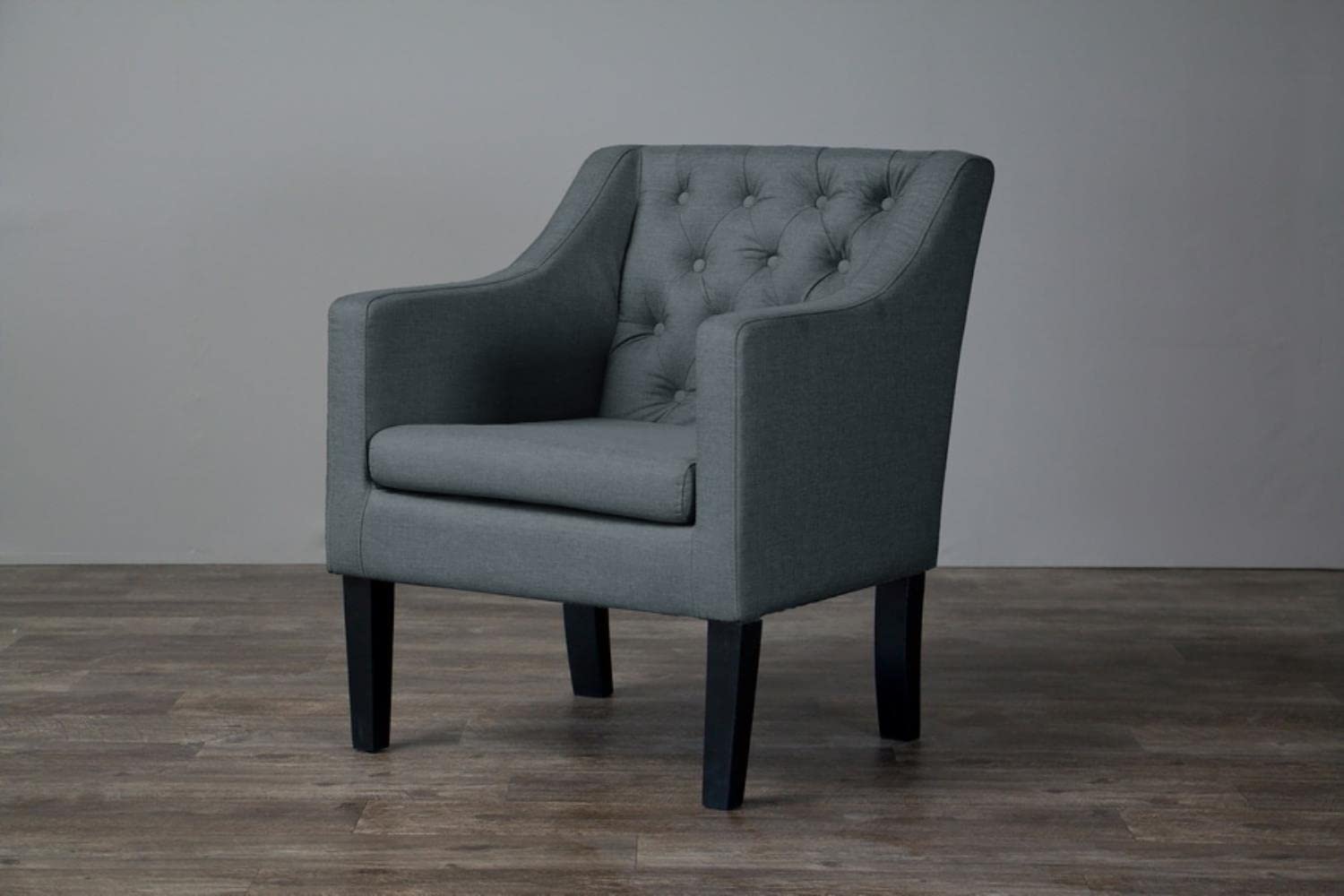 Brittany Club Chair, Gray