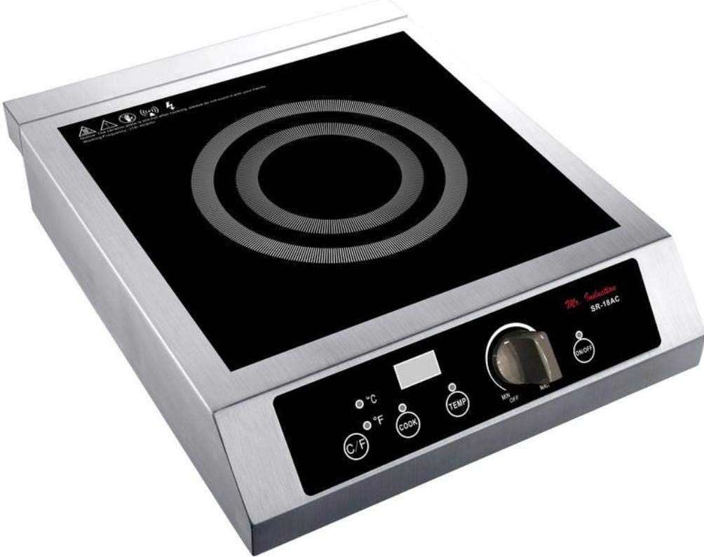 SR-18AC 1800W Commercial Counter Top Induction range