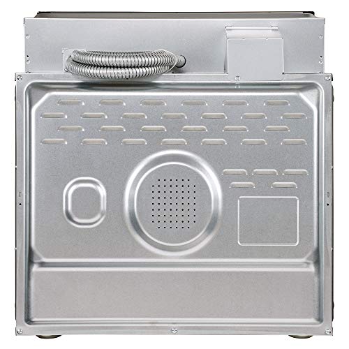 COS-C106SIX-PT 24 in. Lumin Collection 2.5 cu. ft. Electric Wall Oven, 8 Functions and True European Convection in Stainless Steel