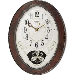 A clock adorned with a flower pattern on the face, blending functionality with artistic floral elements.