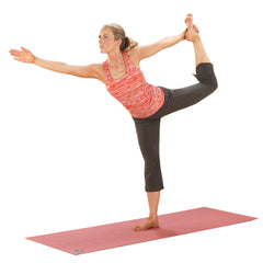 3mm Thick Non-Slip Yoga Mat for Home Workout, Pilates and Exercise, Lightweight & Portable with Comfortable Support for All Levels