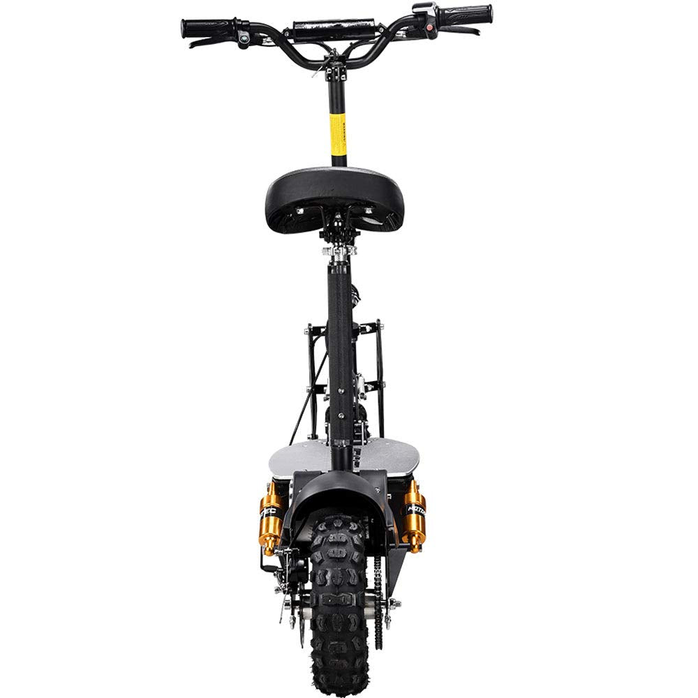 MotoTec 2000W 48V Electric Scooter Black