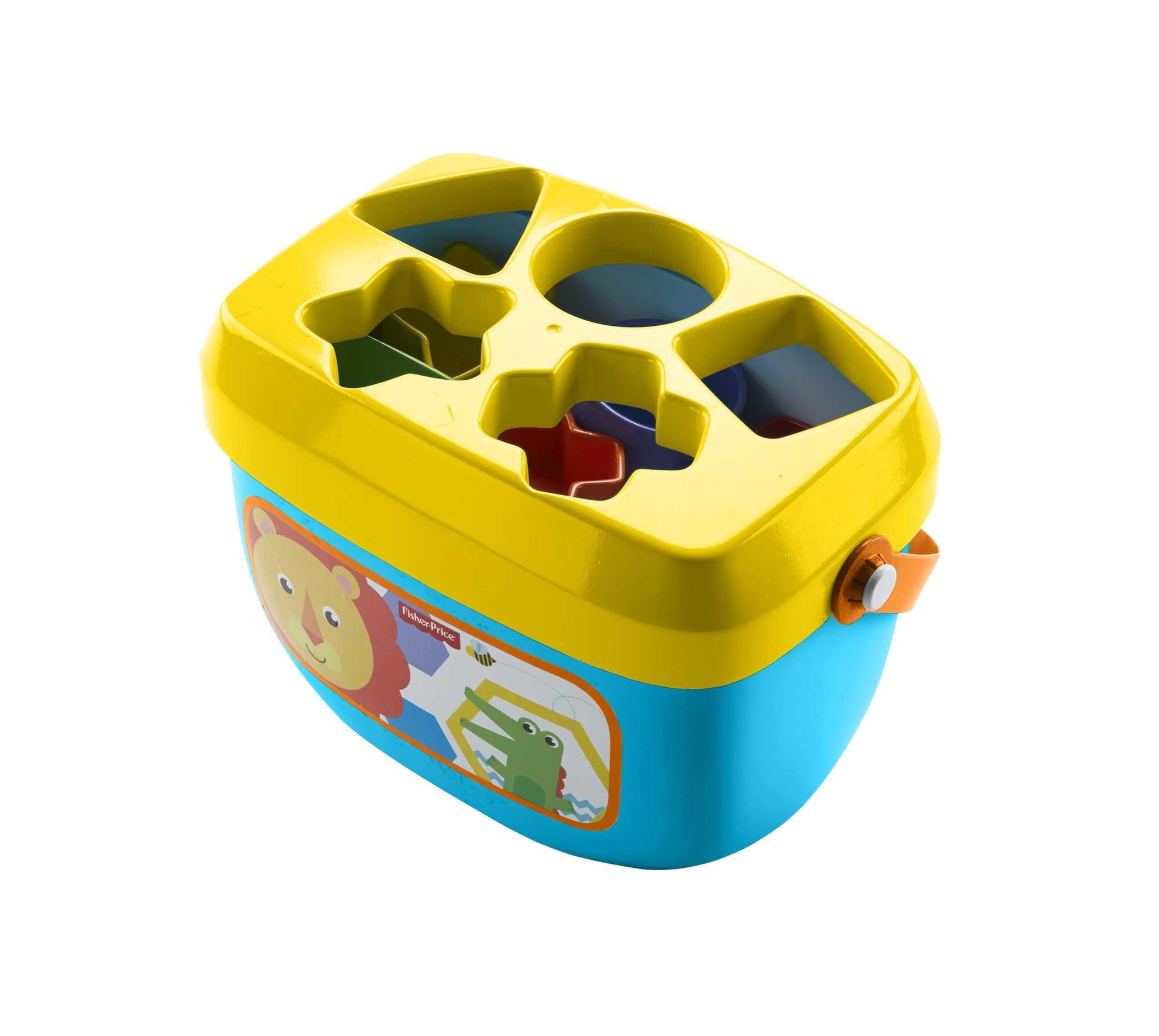Stacking Toy Baby's First Blocks Set of 10 Shapes for Sorting Play for Infants Ages 6+ Months