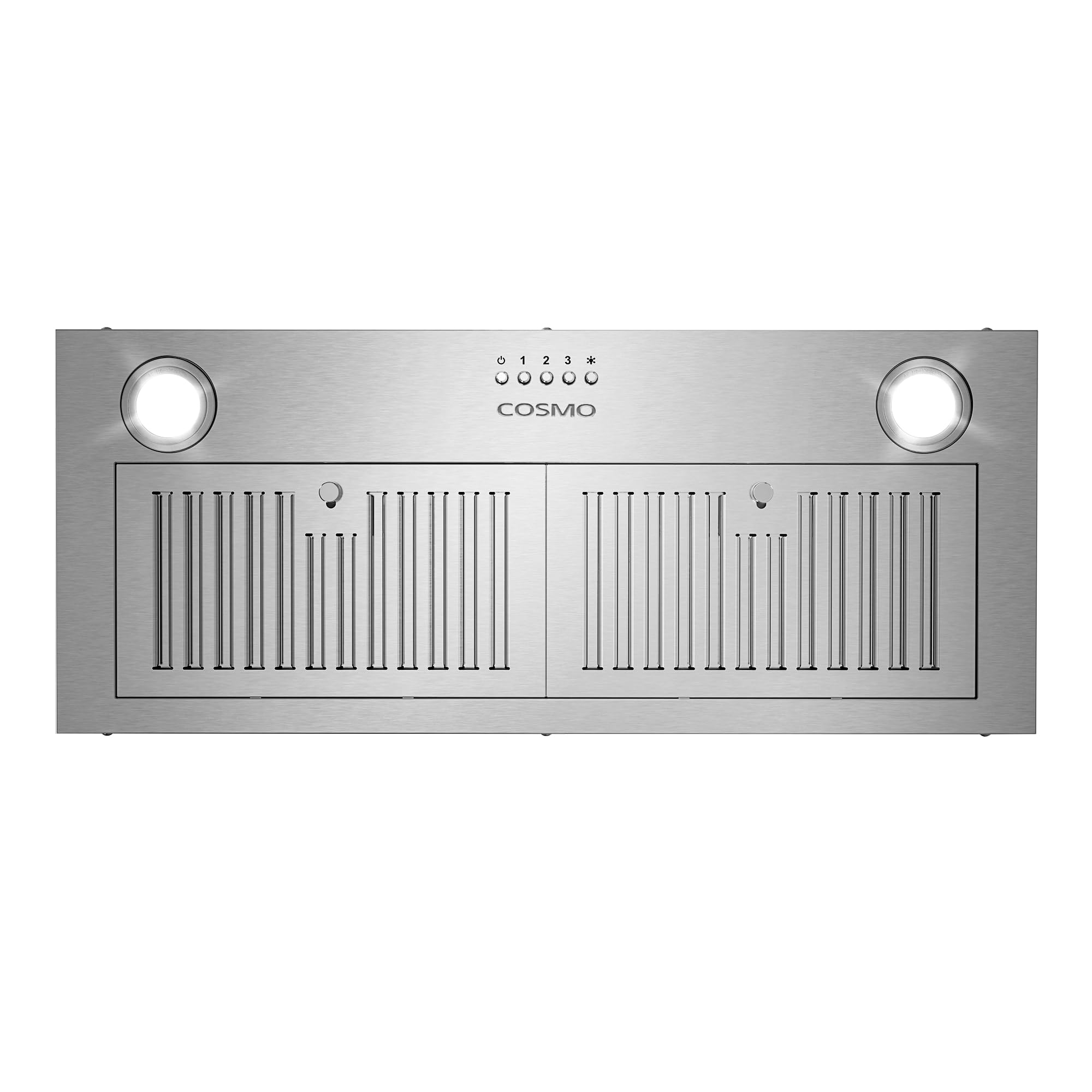 COS-30IRHP 30 in. Lumin Collection 380 CFM Ducted Insert Range Hood, Button Controls, LED Lights, Stainless Steel