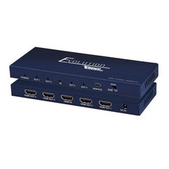 Evolution HDMI converter box, enabling efficient transfer of audio and video signals between HDMI devices.