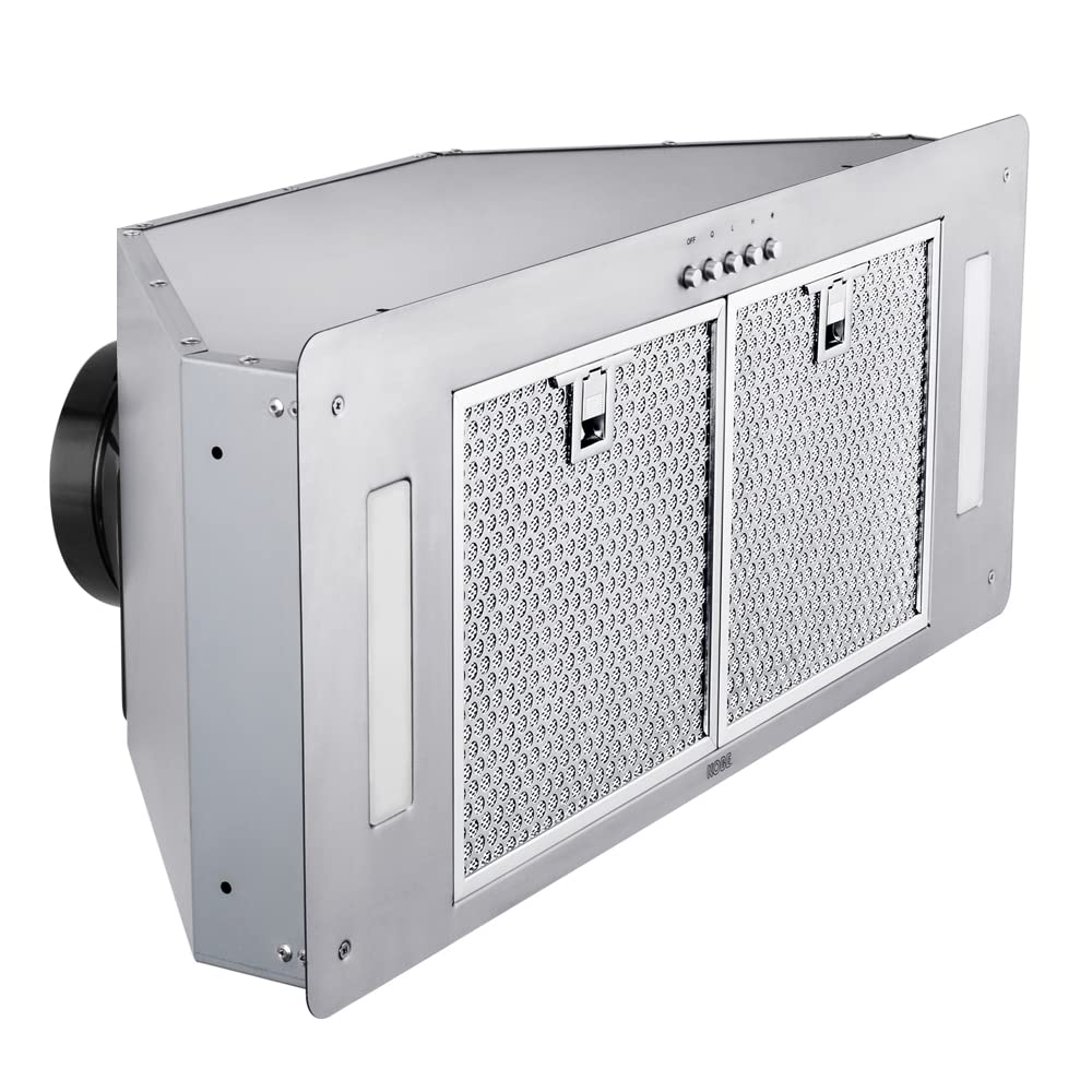 INX2830SQH-700-2 Insert Hood, Stainless Steel