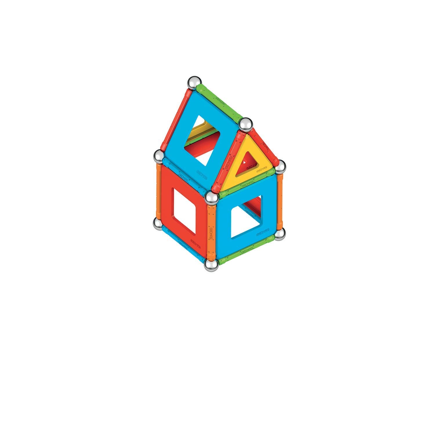 Magnetic Toys Supecolor Tiles 78-Piece Building Set for Kids Ages 5-99 | Swiss-Made STEM & STEAM Authenticated Educational Toy Made from 100% Recycled Plastic | Creative Learning Play