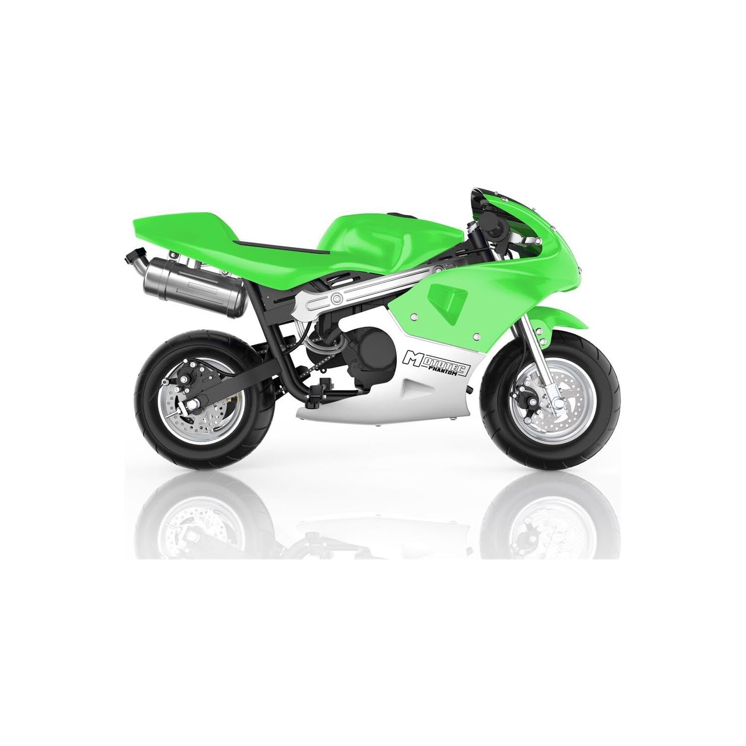 MotoTec Phantom Gas Pocket Bike 49cc 2-Stroke