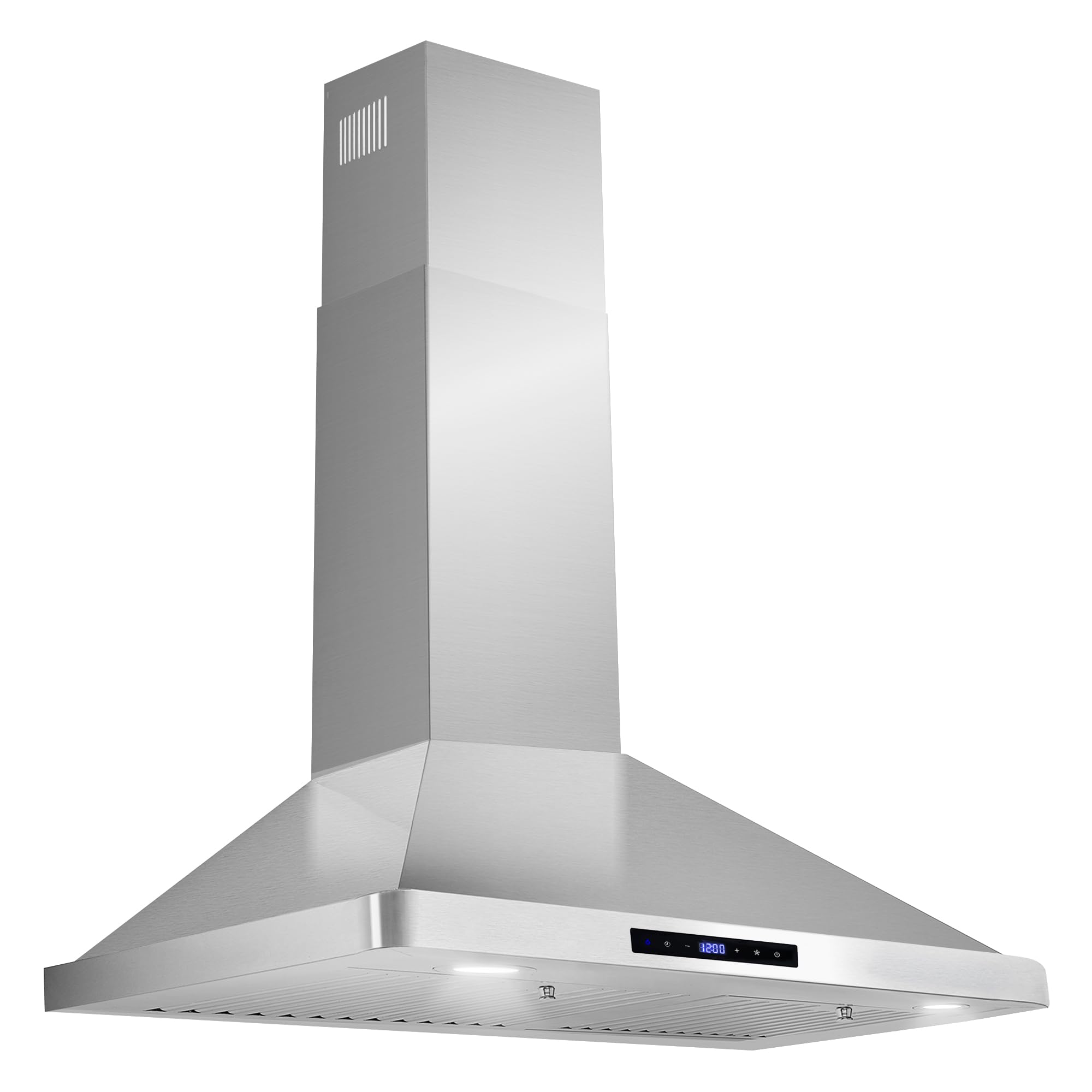 COS-63175S 30 in. Vista Collection 380 CFM Ducted Wall Mount Range Hood, Touch Controls, LED Lights, Stainless Steel