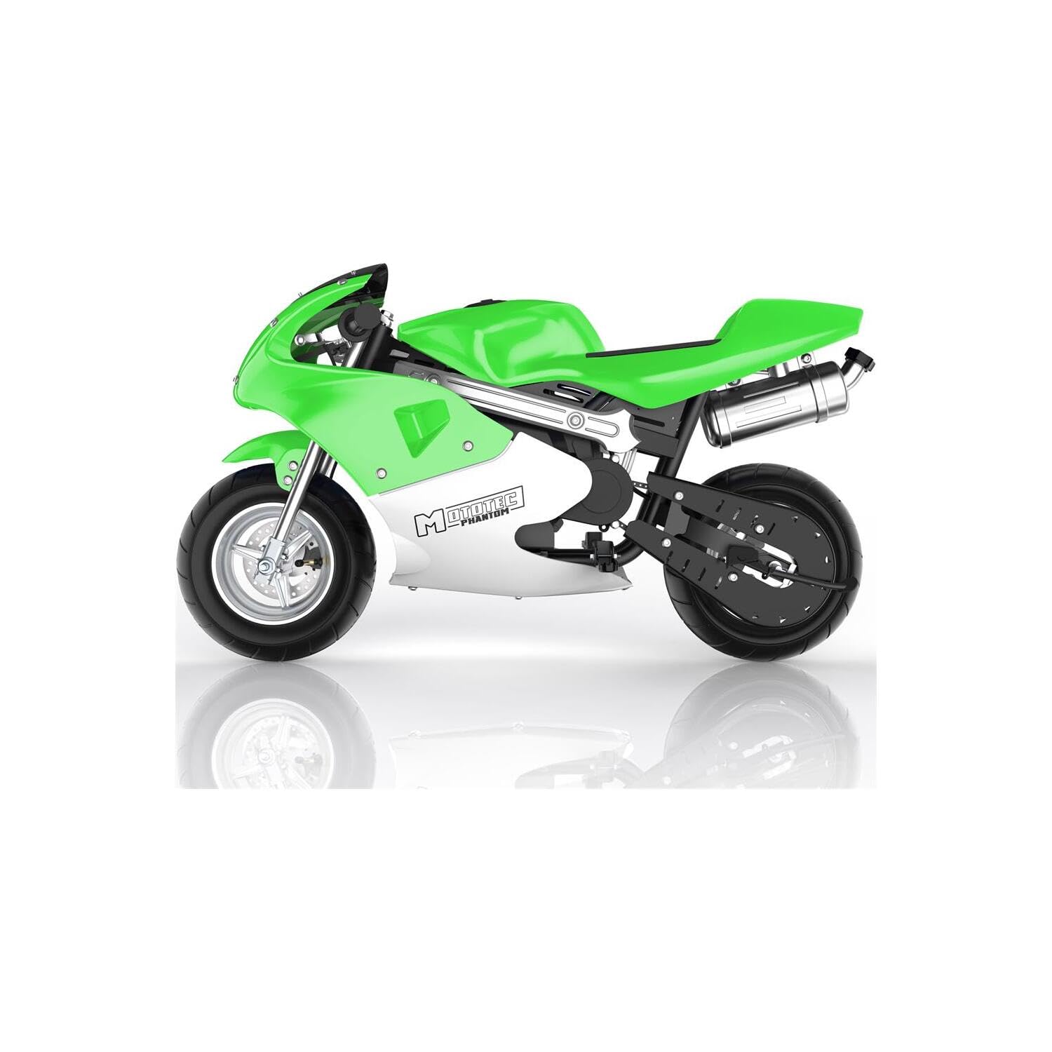 MotoTec Phantom Gas Pocket Bike 49cc 2-Stroke
