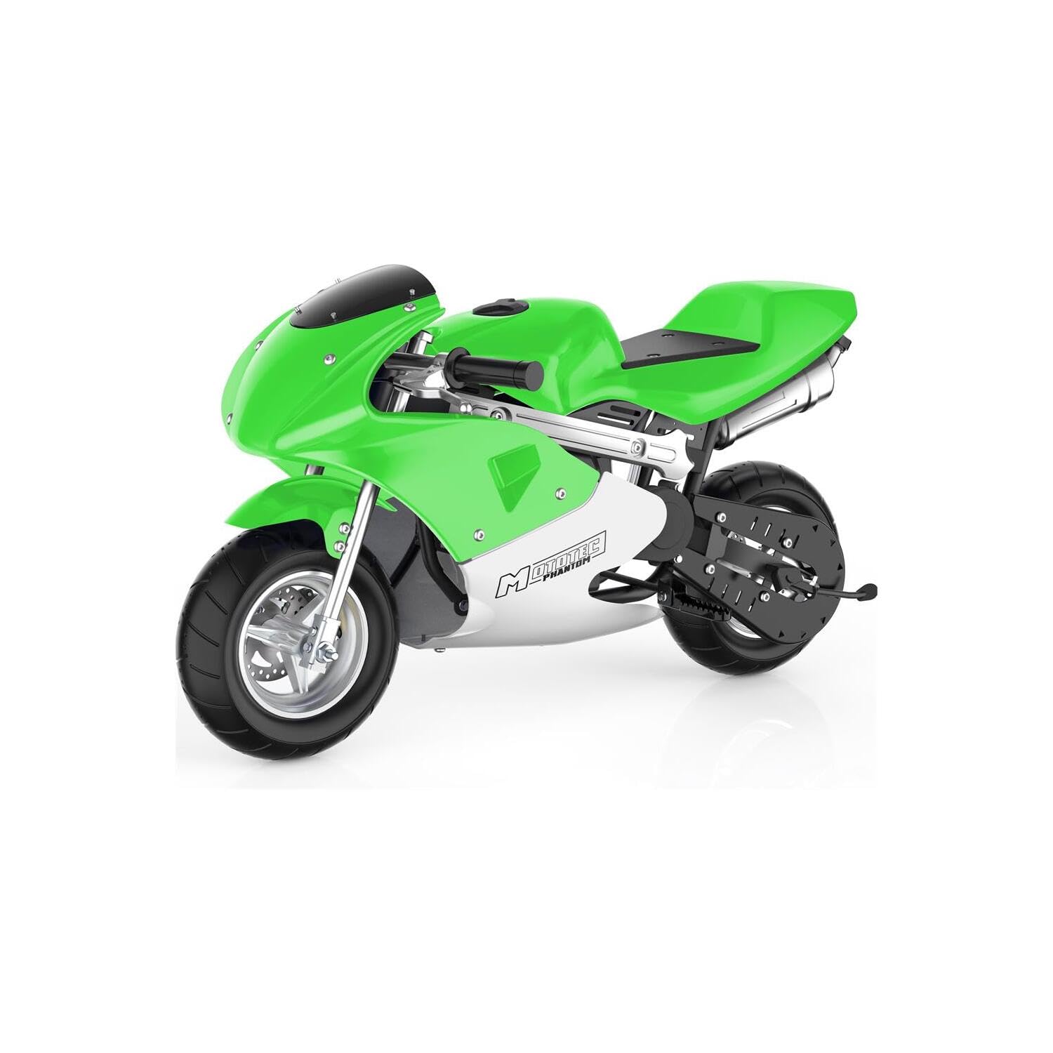 MotoTec Phantom Gas Pocket Bike 49cc 2-Stroke