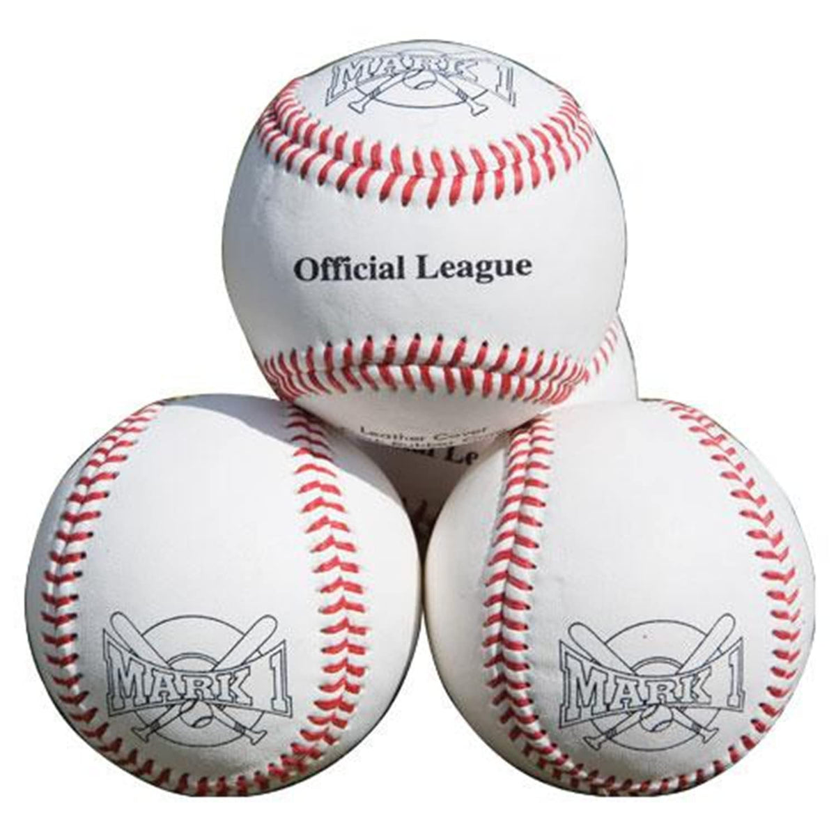 BSN Sports Mark 1 Official League Baseball, White
