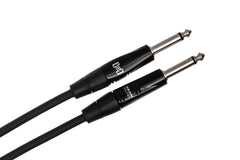 Hosa HGTR-020R Pro Straight to Right Angle Guitar Cable - 20 foot
