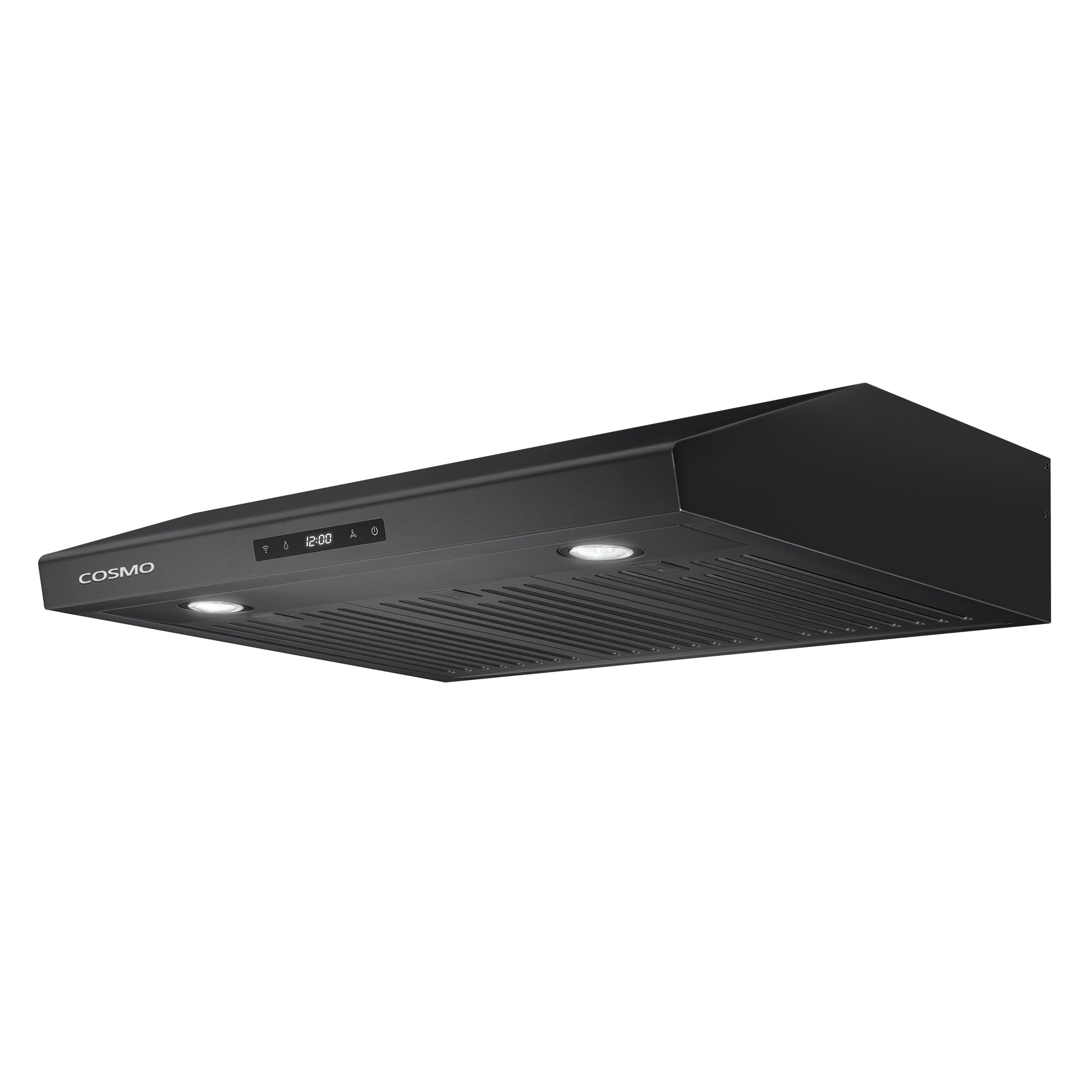 COS-KS6U30-BK 30 in. Haven Collection 500 CFM Ducted Under Cabinet Range Hood, Touch Controls, LED Lights in Matte Black, 30 inch