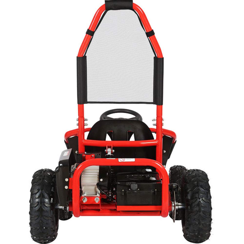 MotoTec Mud Monster Kids Electric 48v 1000w Go Kart Full Suspension
