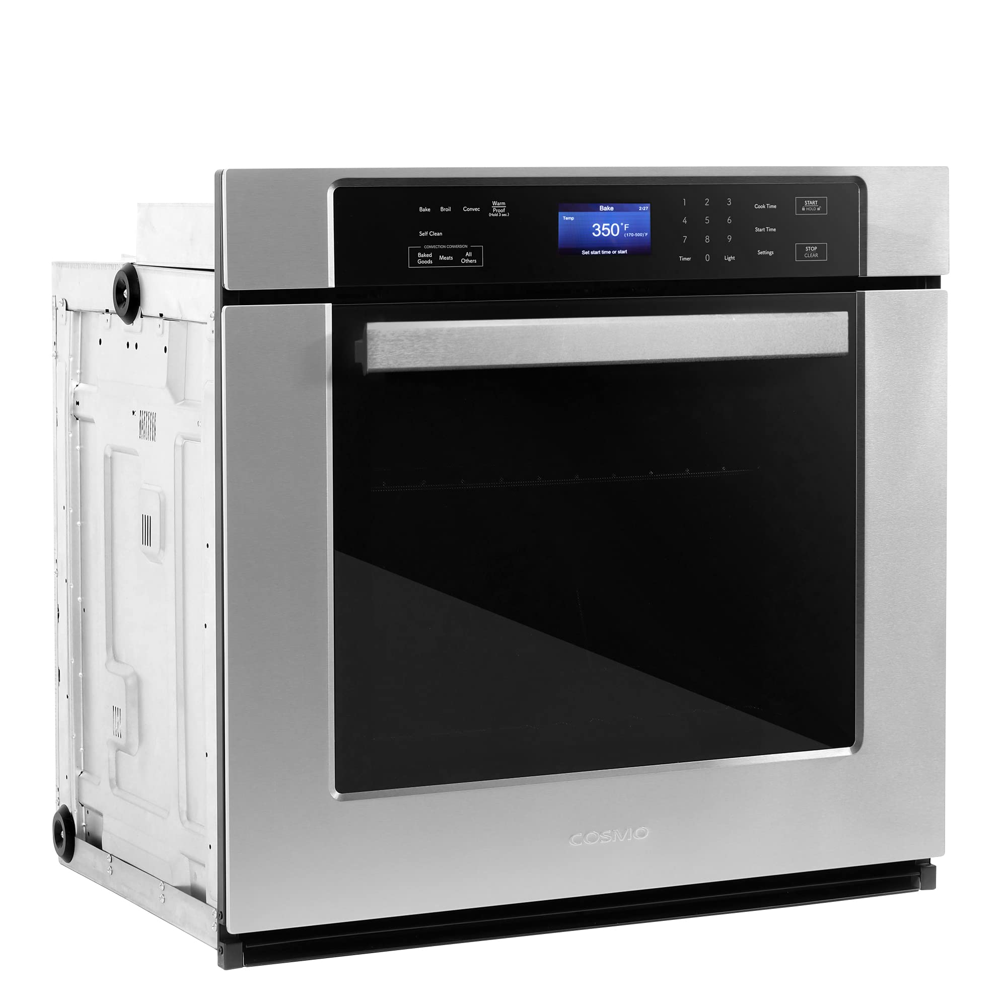 COS-30ESWC 30 in. Haven Collection 5 cu. ft. Electric Wall Oven with True European Convection and Self Cleaning in Stainless Steel