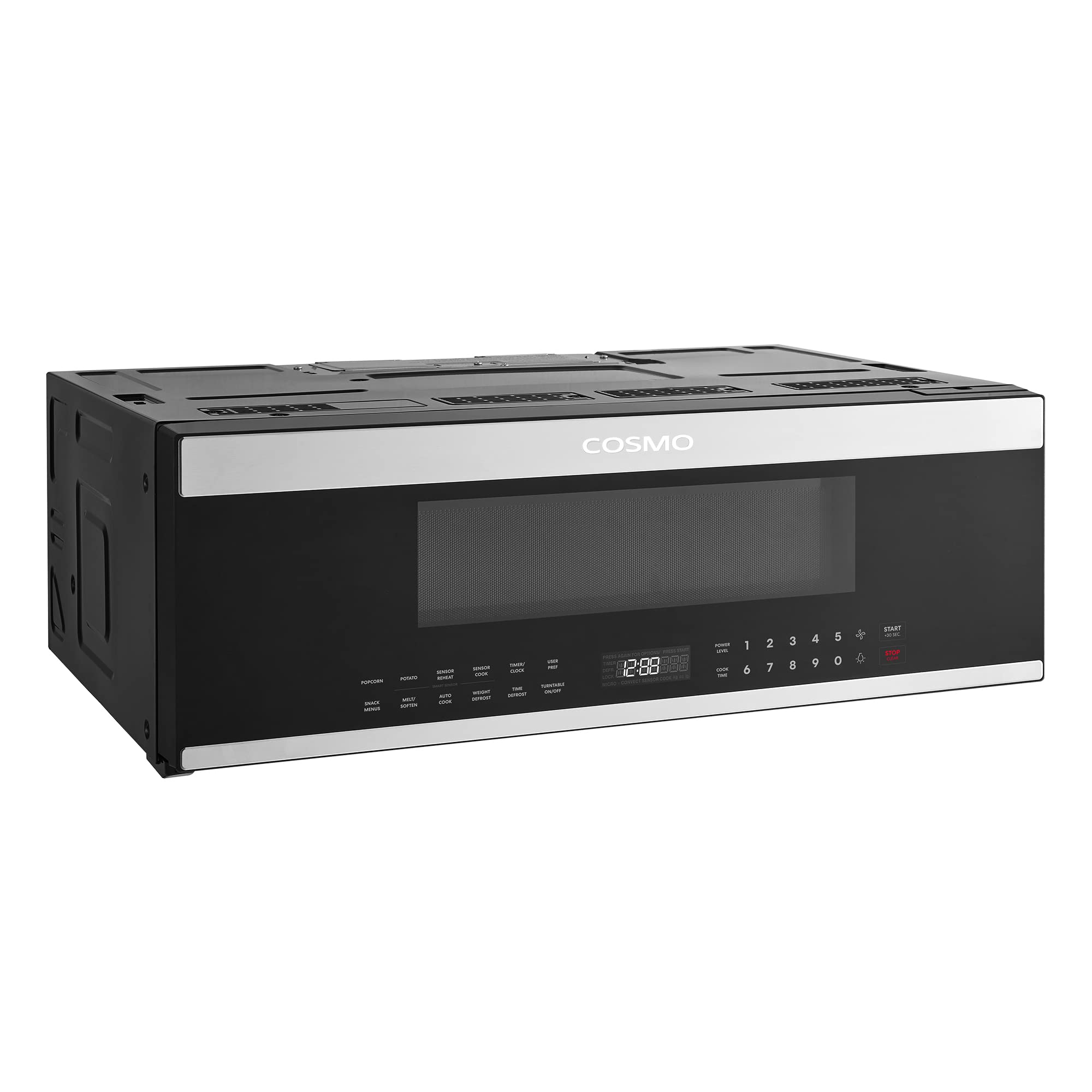 COS-3012ORLP1SS 30 in. Slim Over the Range Microwave with Automatic Presets, Soft Touch Controls and 1.2 cu. ft. Capacity