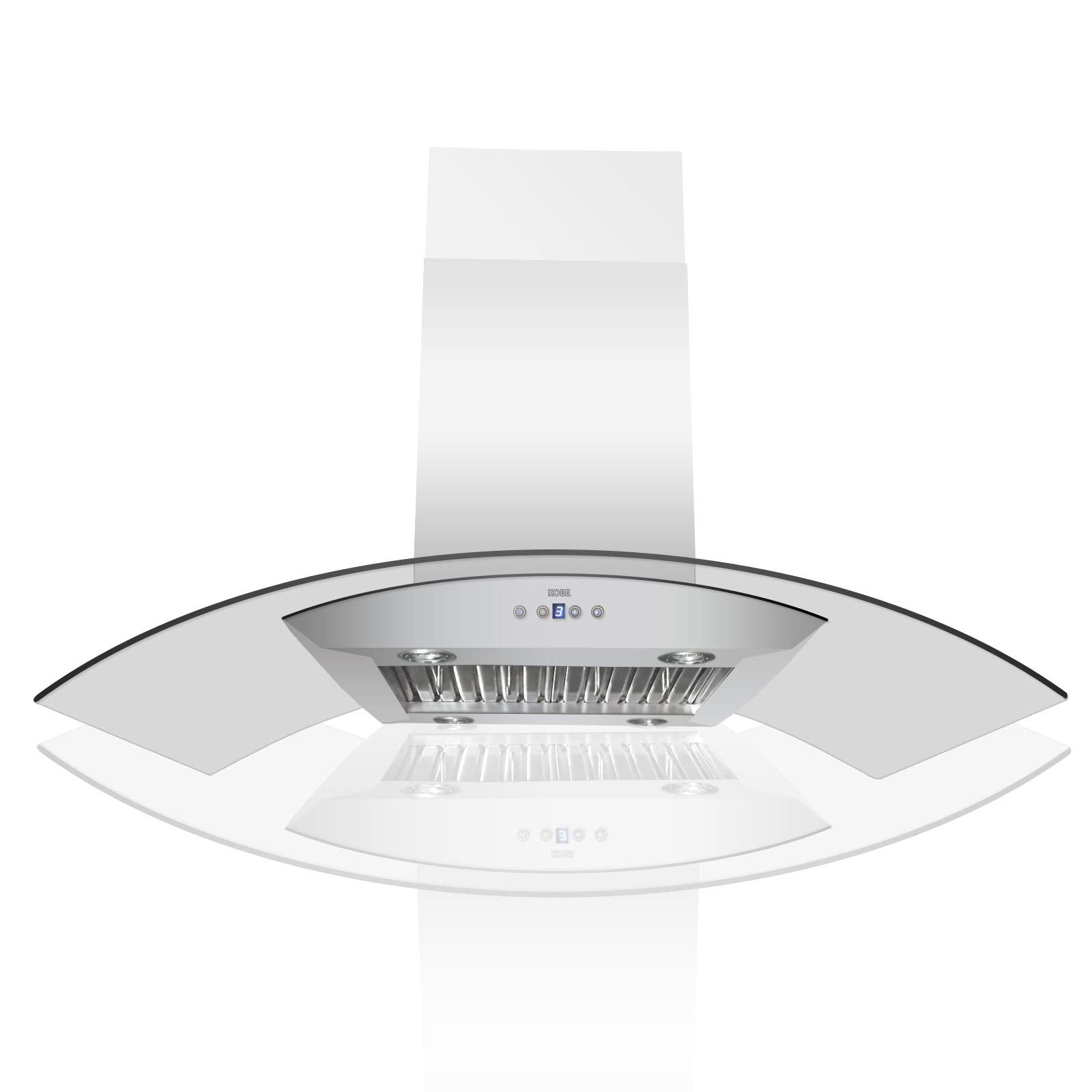 ISX2436SQB-2 Island Range Hood, 36", Stainless Steel