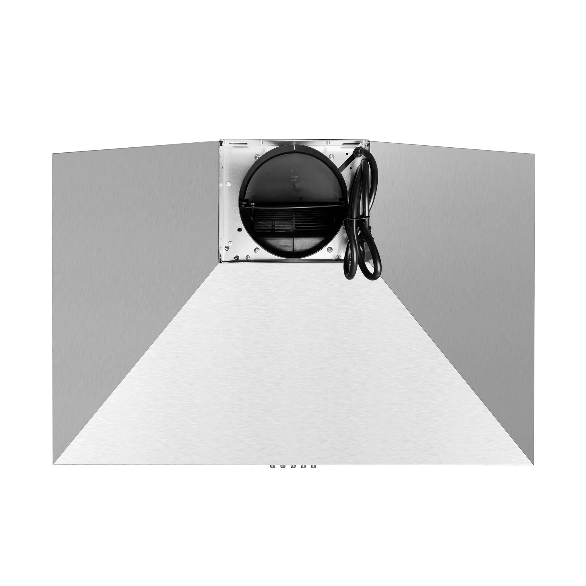 COS-63024P 30 in. Nebula Collection 250 CFM Ducted Wall Mount Range Hood, Button Control, LED Lights, Mesh Filters, Stainless Steel