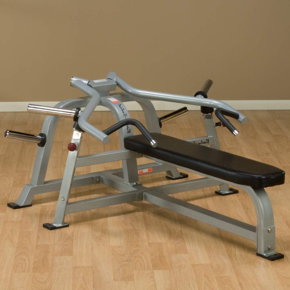 Pro ClubLine (LVBP) Adjustable Leverage Gym Bench - Converging Chest & Bench Press Machine with Sealed Bearings and Gas-Assisted Start Positions