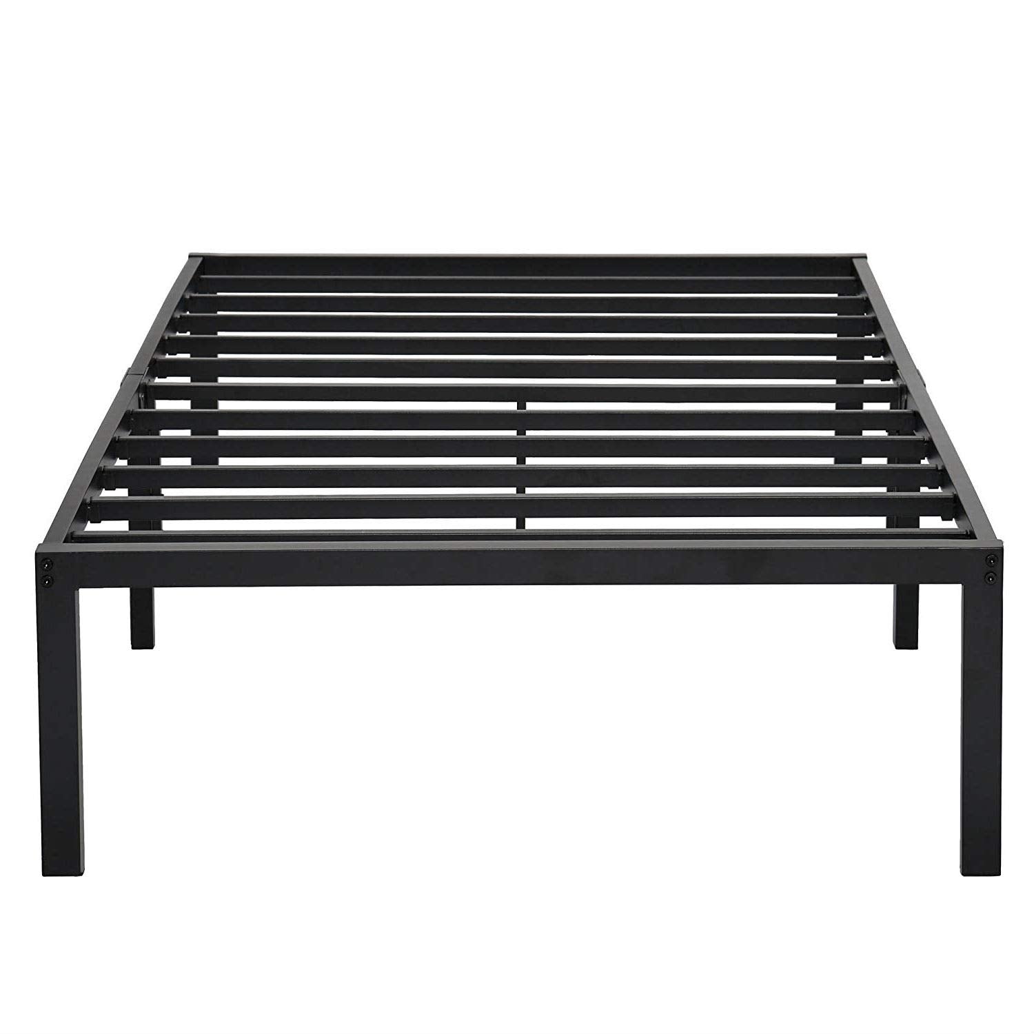 Fast Furnishings Twin XL Black Metal Platform Bed