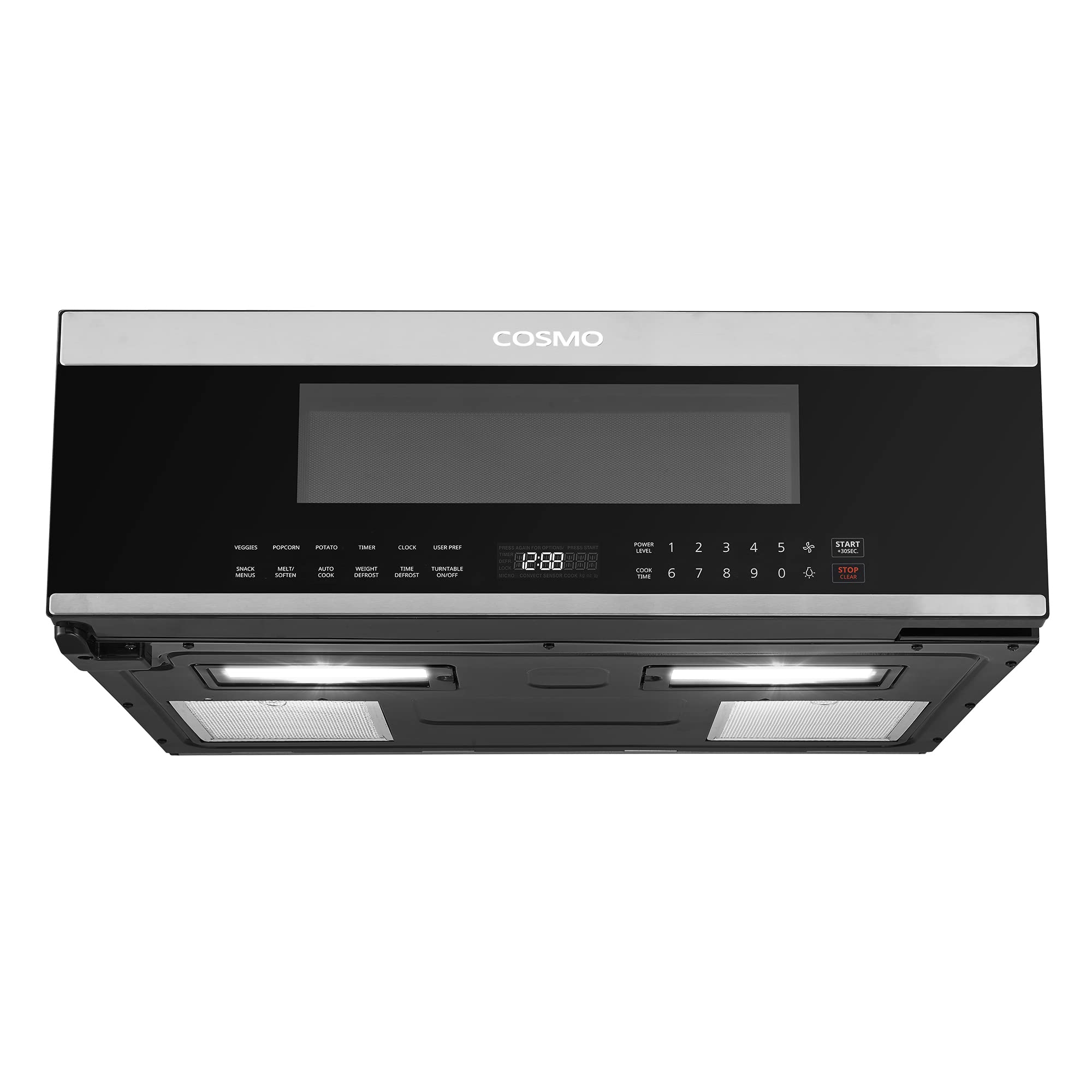 COS-3012ORLP1SS 30 in. Slim Over the Range Microwave with Automatic Presets, Soft Touch Controls and 1.2 cu. ft. Capacity