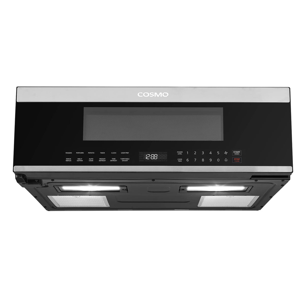 COS-3012ORLP1SS 30 in. Slim Over the Range Microwave with Automatic Presets, Soft Touch Controls and 1.2 cu. ft. Capacity