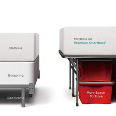 Fast Furnishings California King 18 inch Metal Bed Frame