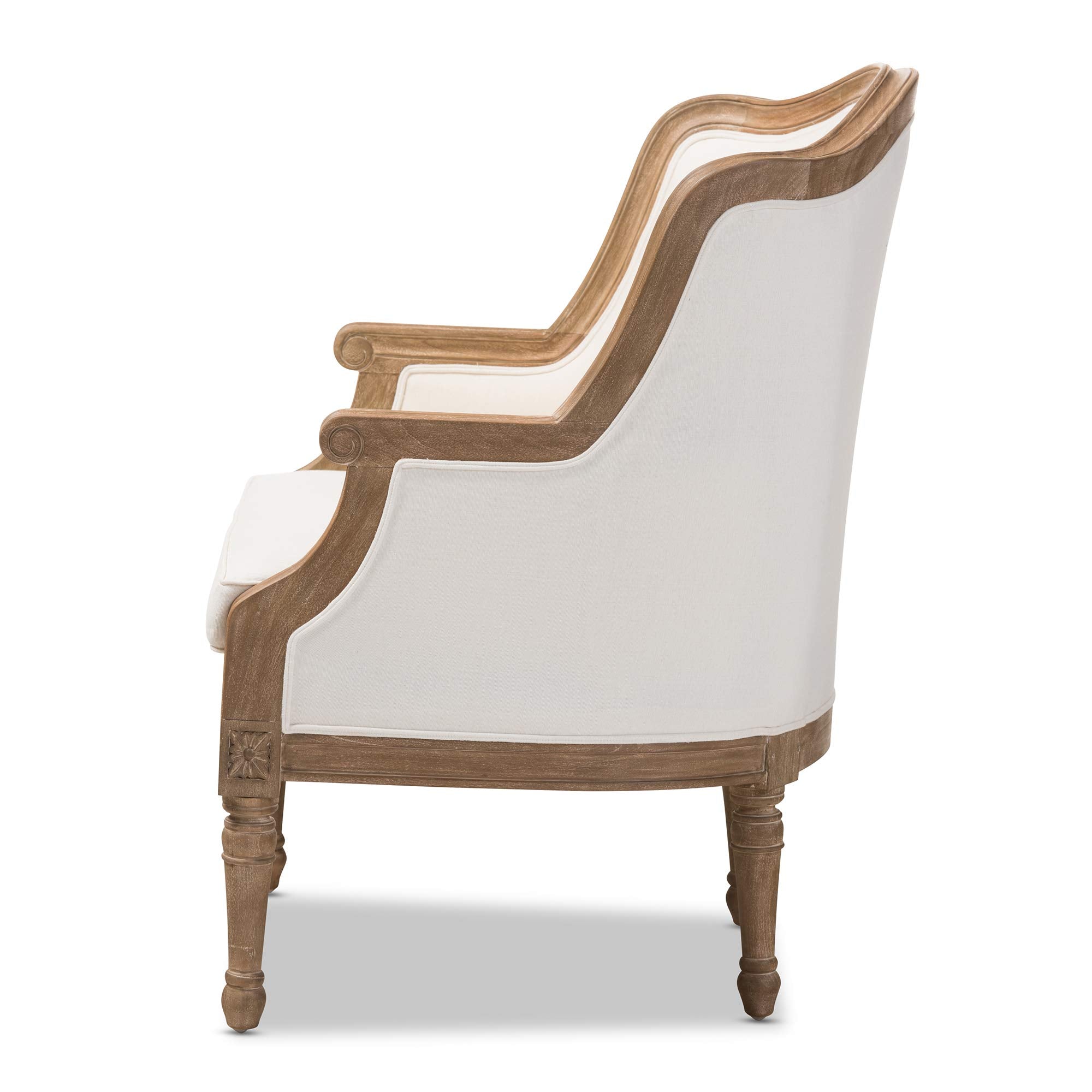 ASS292Mi CG4 Living-Room-Chairs, 26.25 x 27.75 x 26 Inches, Beige