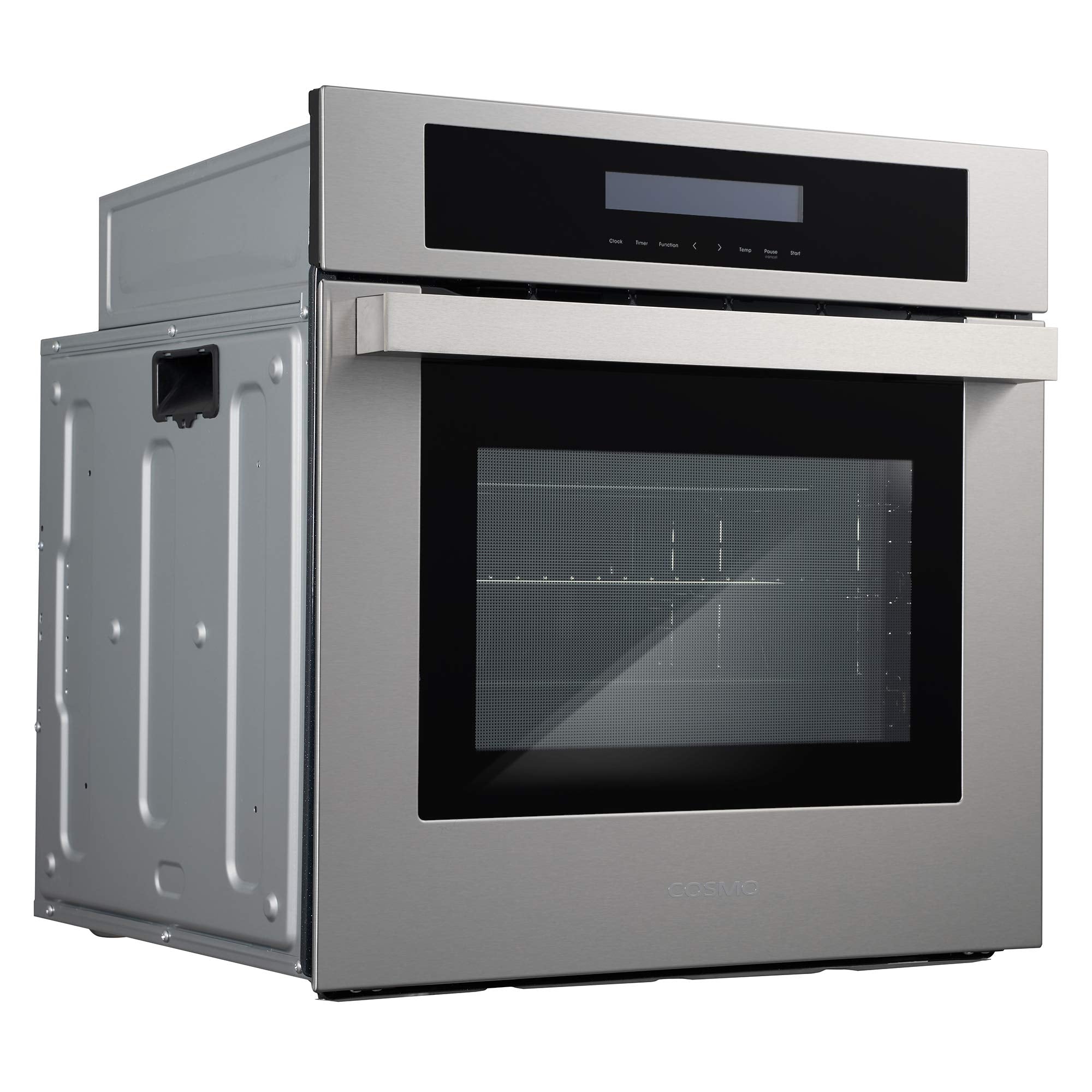 COS-C106SIX-PT 24 in. Lumin Collection 2.5 cu. ft. Electric Wall Oven, 8 Functions and True European Convection in Stainless Steel