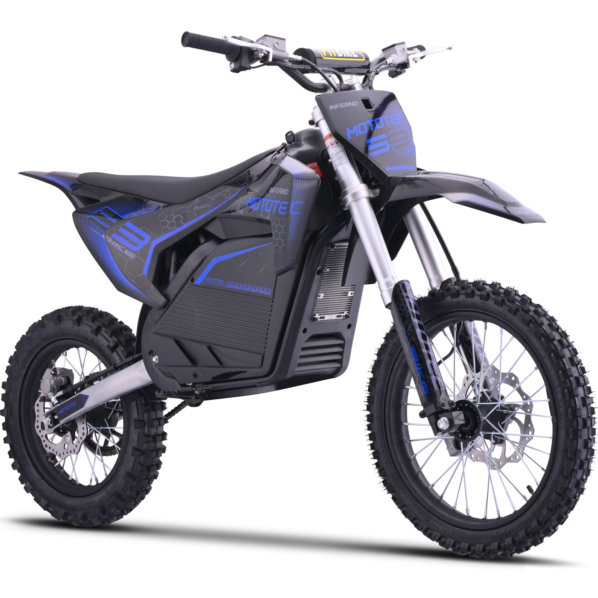 "MotoTec 72v Pro Electric Dirt Bike 5000w Lithium"