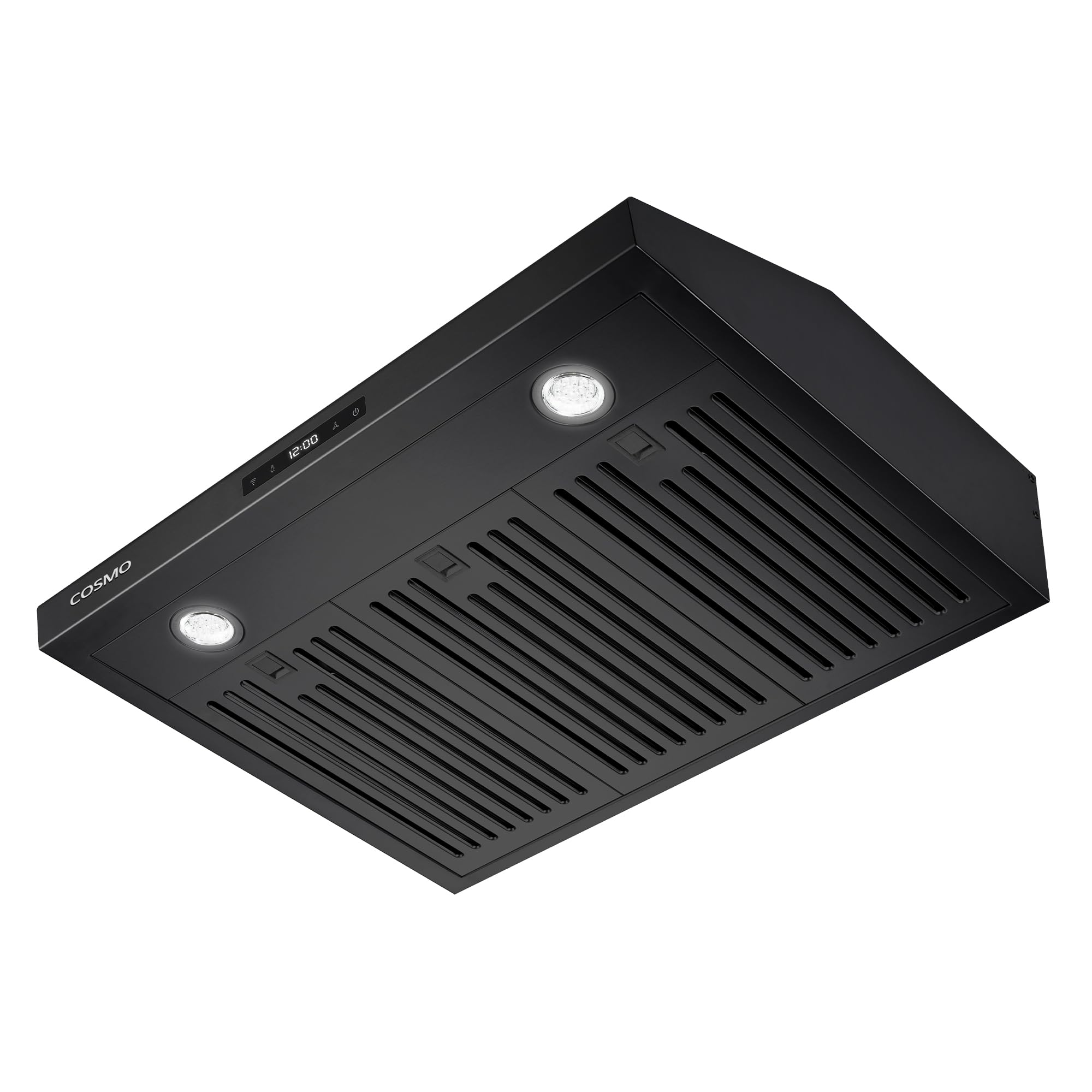 COS-KS6U30-BK 30 in. Haven Collection 500 CFM Ducted Under Cabinet Range Hood, Touch Controls, LED Lights in Matte Black, 30 inch