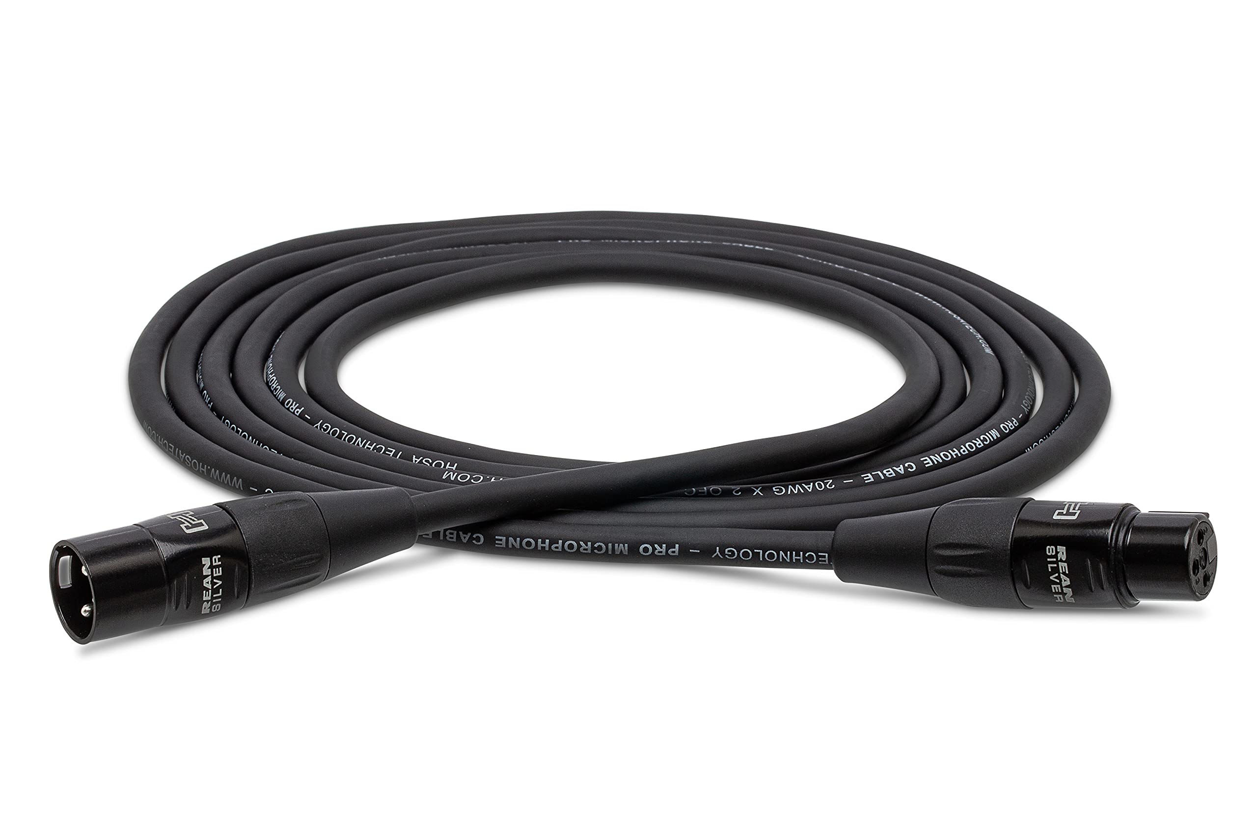 Hosa Hmic-003 REAN XLR3F to Xlr3M Pro Microphone Cable, 3'