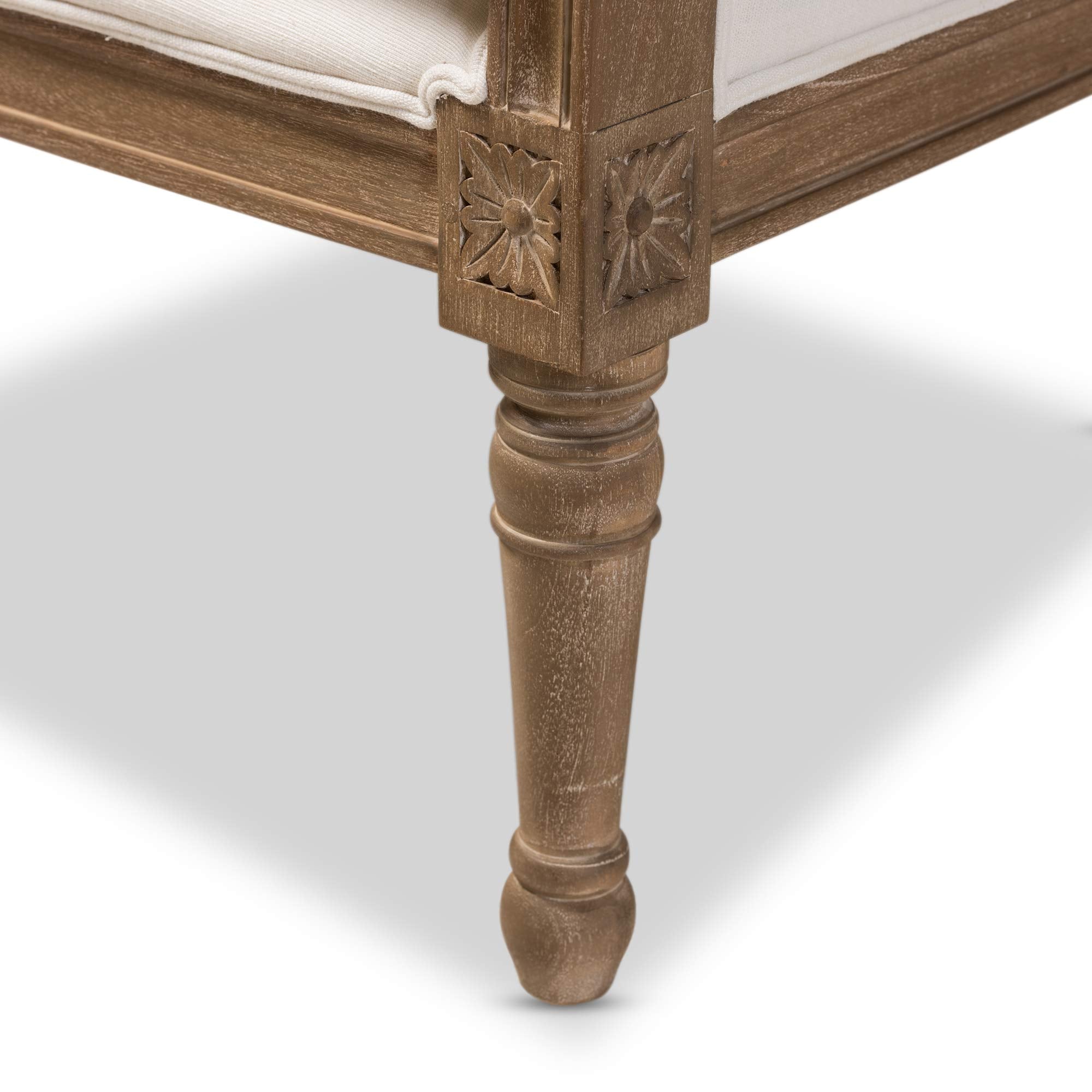 ASS292Mi CG4 Living-Room-Chairs, 26.25 x 27.75 x 26 Inches, Beige