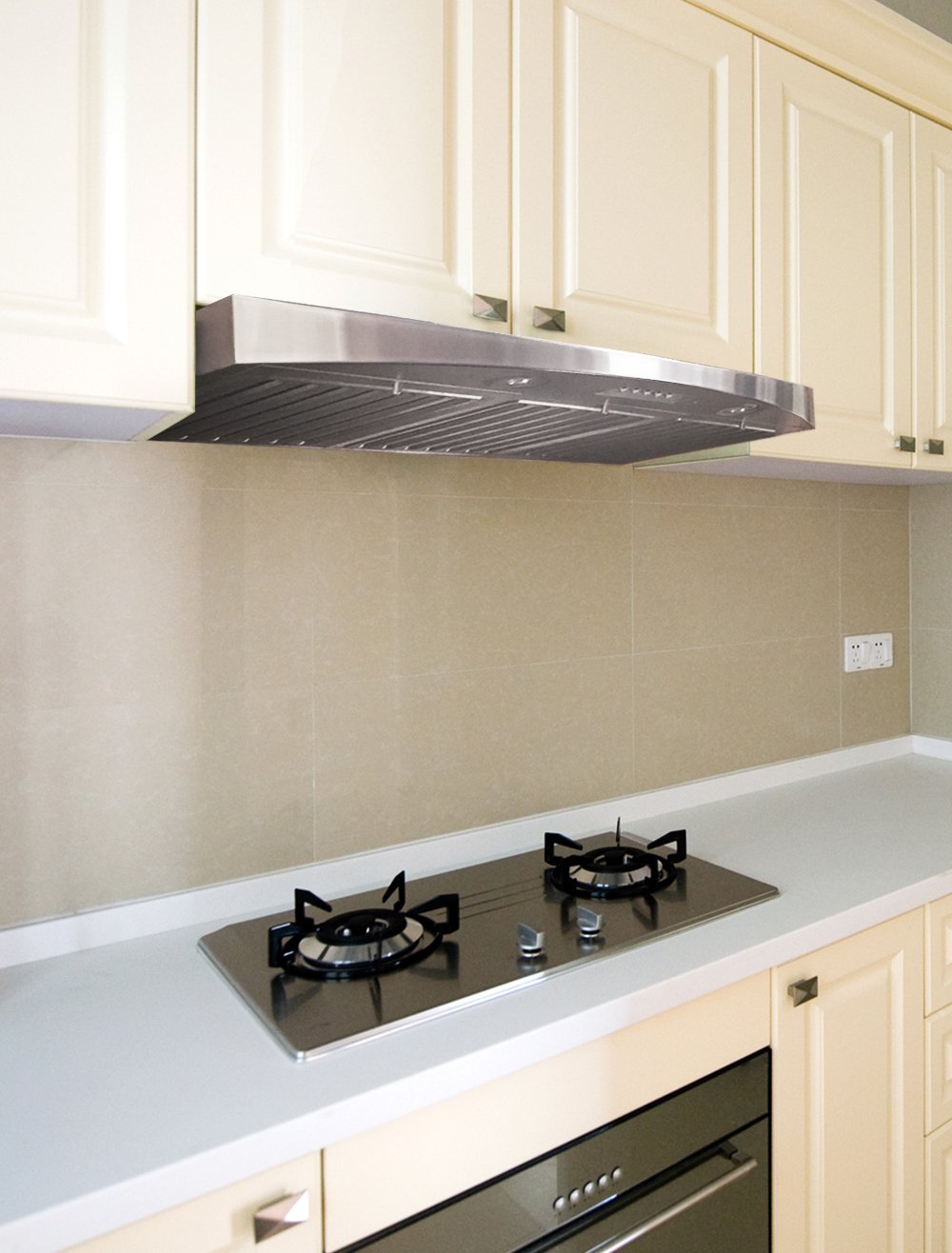 RA3836SQB-5 Under Cabinet Range Hood, 36-Inch, Stainless Steel