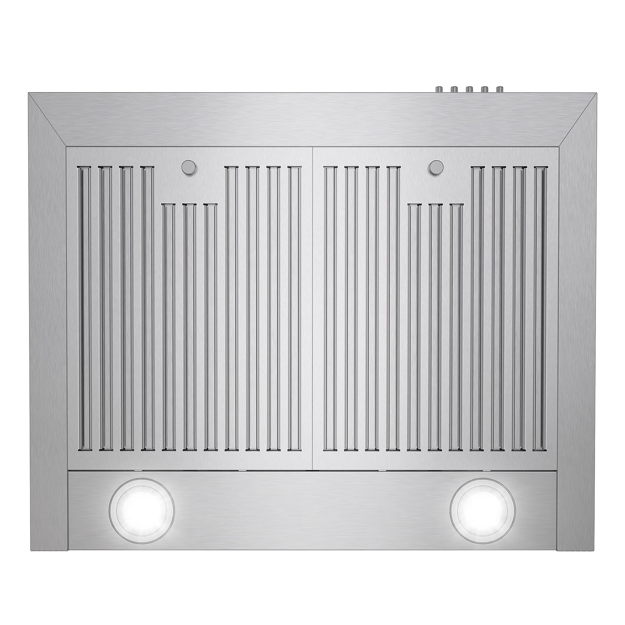 COS-6324EWH 24 in. Nebula Collection 220 CFM Ducted Wall Mount Range Hood, Button Controls, LED Lights, Stainless Steel