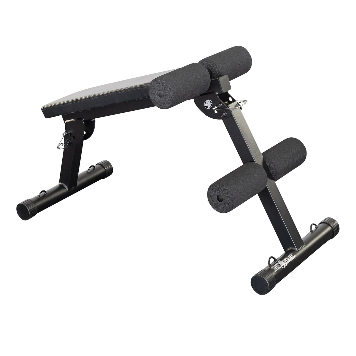 Best Fitness Ab Board (BFAB10B), 6-Pack Abs Machine Exercise Equipments for Strength Training Home Gym Workouts Bench