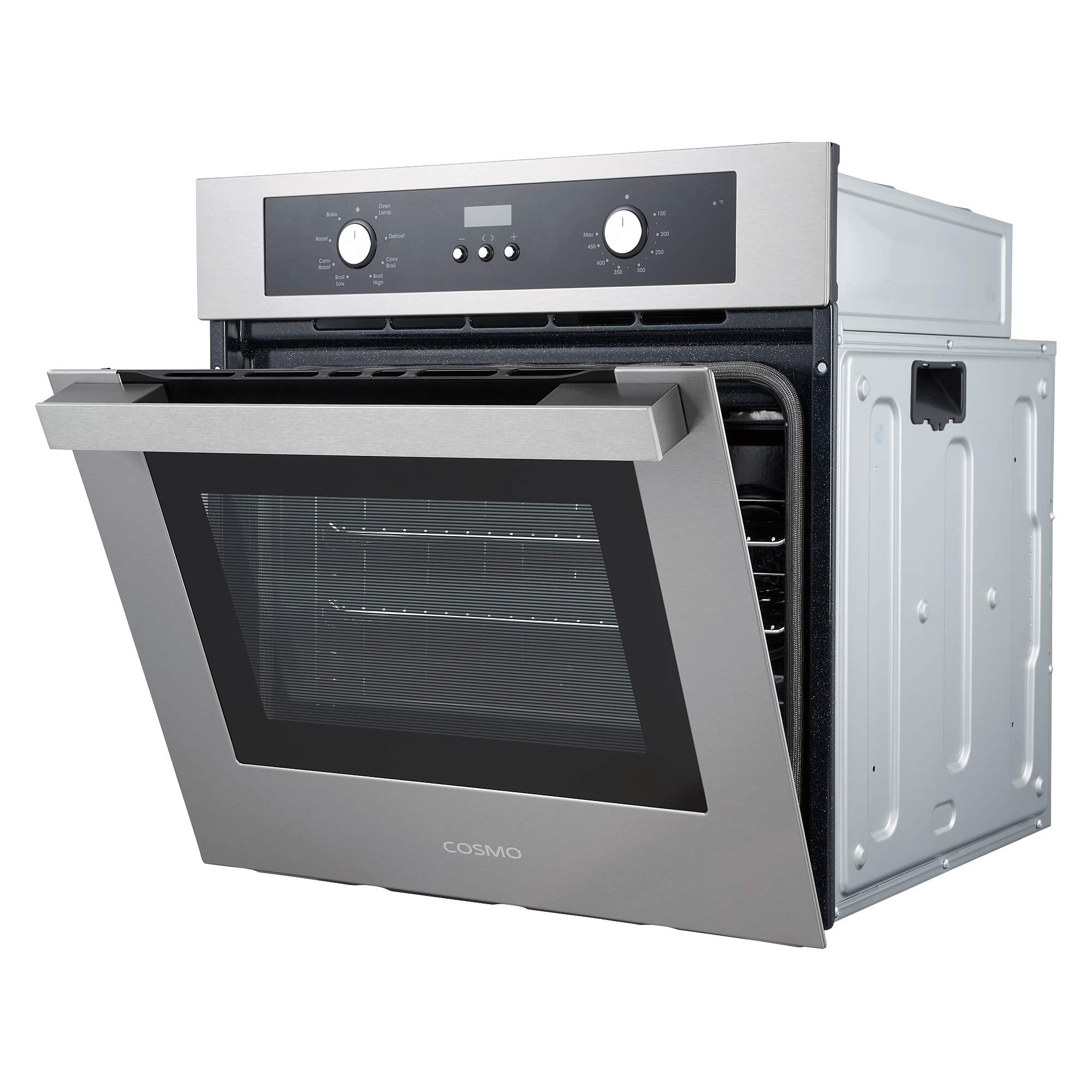 C51EIX 24 in. Lumin Collection 2.5 cu. ft. Electric Wall Oven, 8 Functions & Turbo True European Convection in Stainless Steel