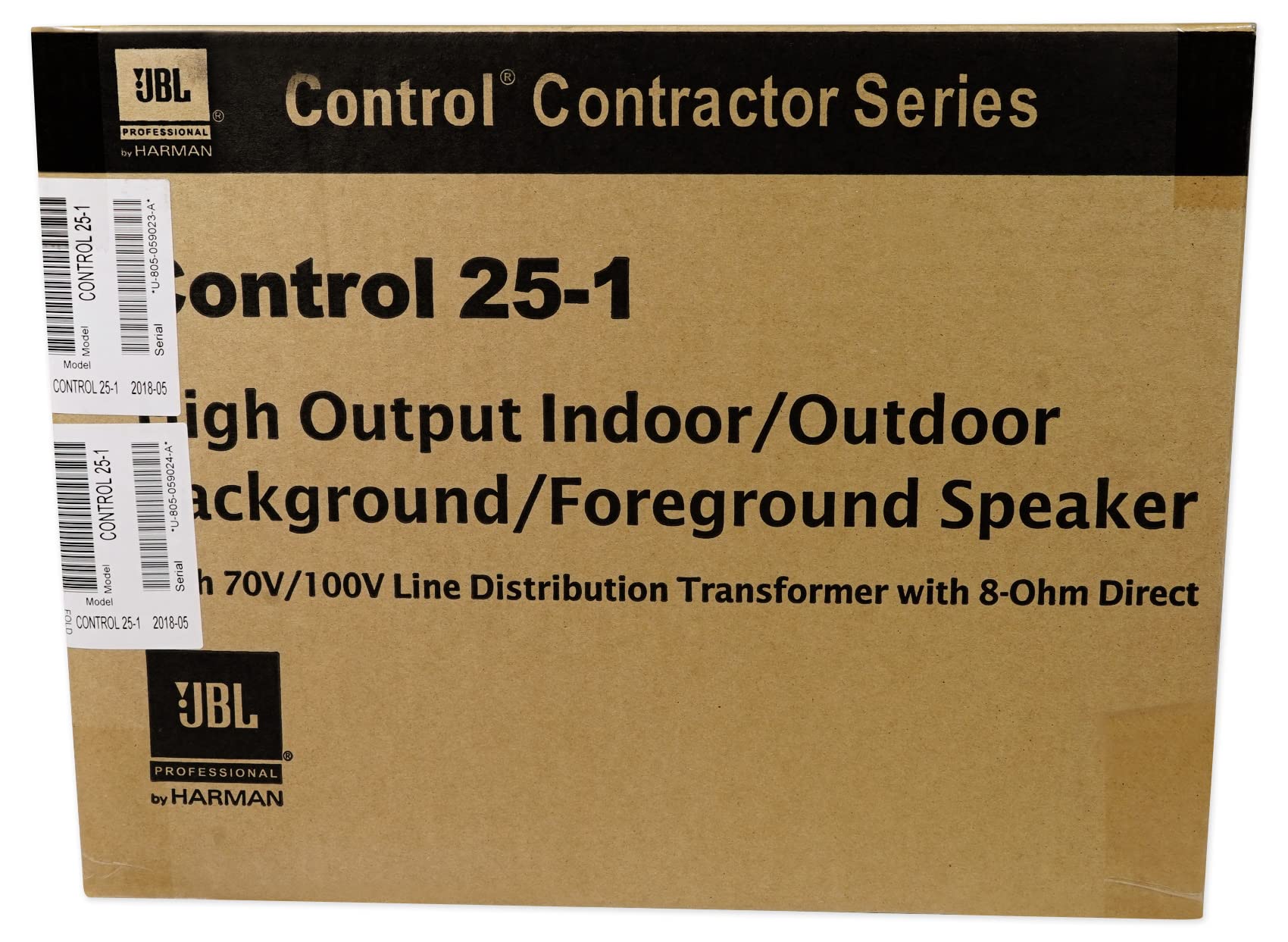 JBL Control 25-1 - Black