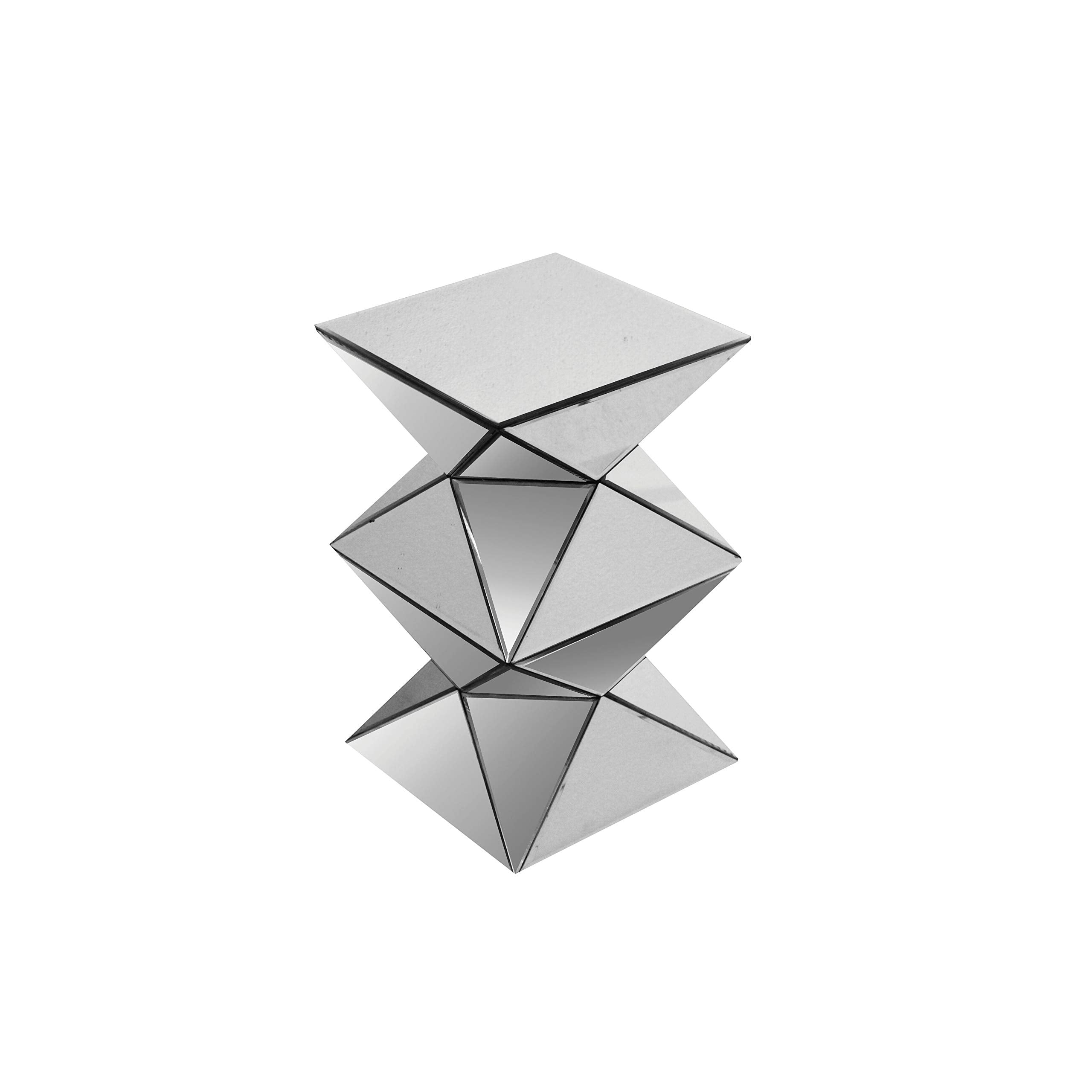 Nyoka Pedestal Stand - 97308 - Mirrored