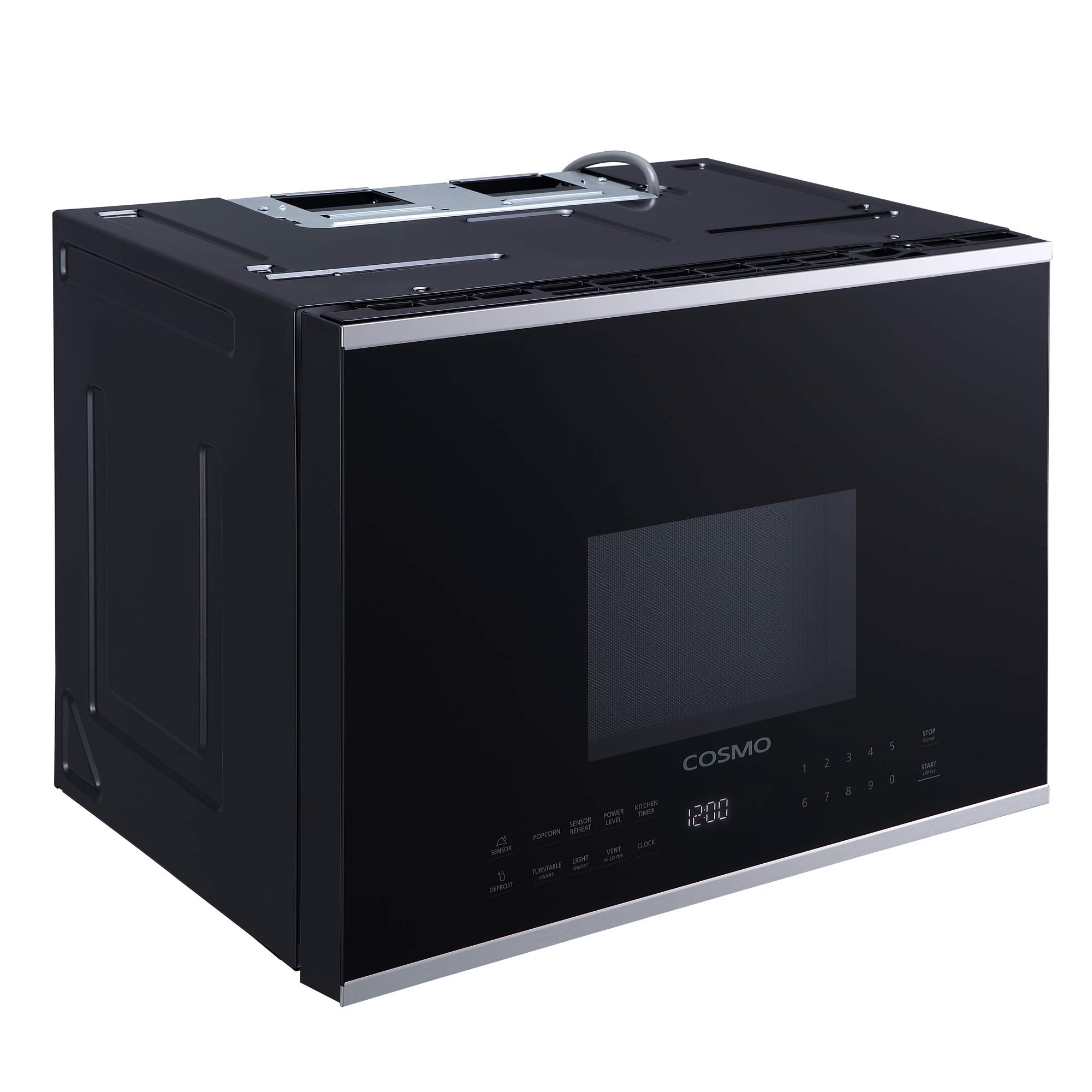 COS-2413ORM1SS Over the Range Microwave Oven with Vent Fan, 1.34 cu. ft. Capacity, 1000W, 24 inch, Black / Stainless Steel