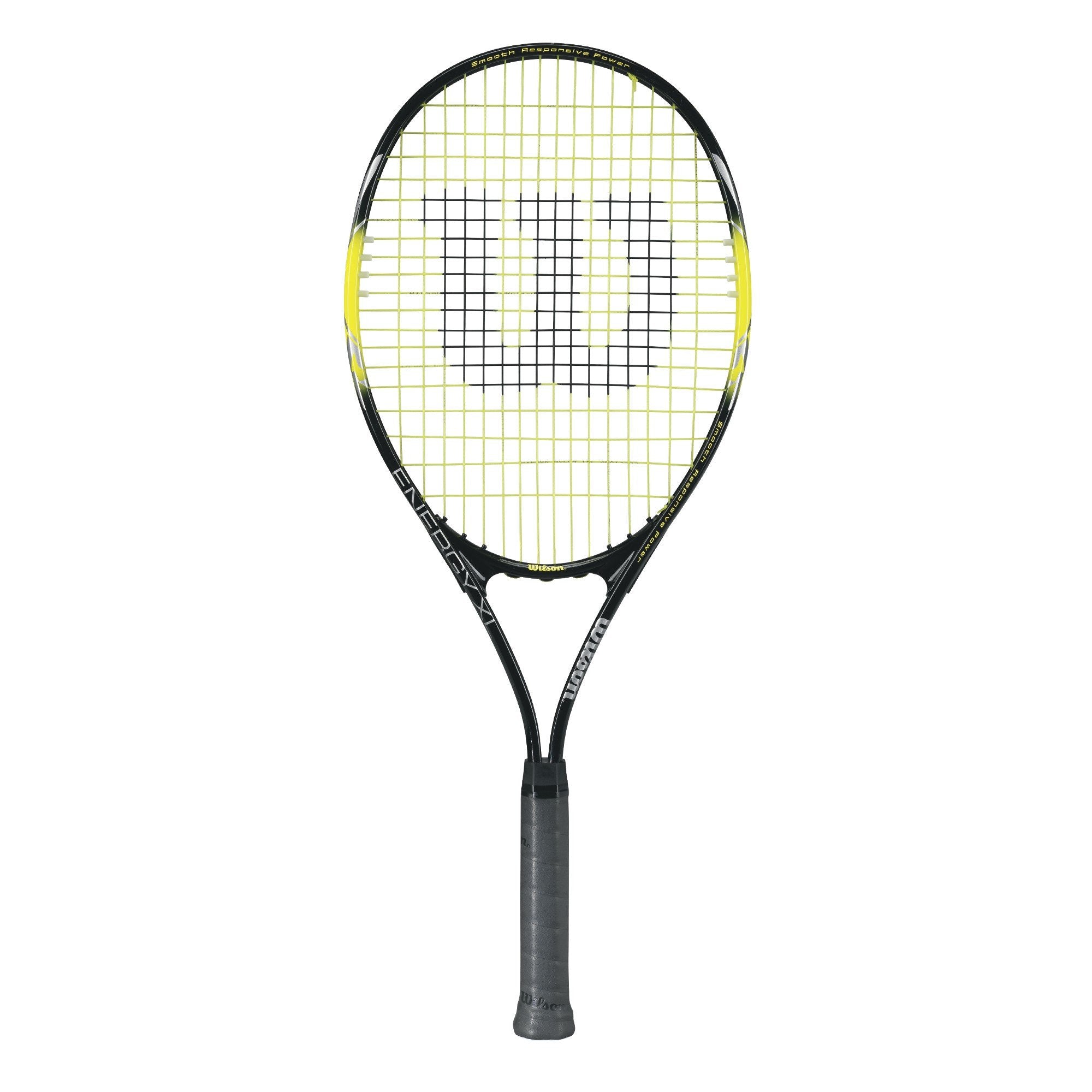 Wilson Energy XL Adult Recreational Tennis Racket - Grip Size 3 - 4 3/8", Yellow/Black