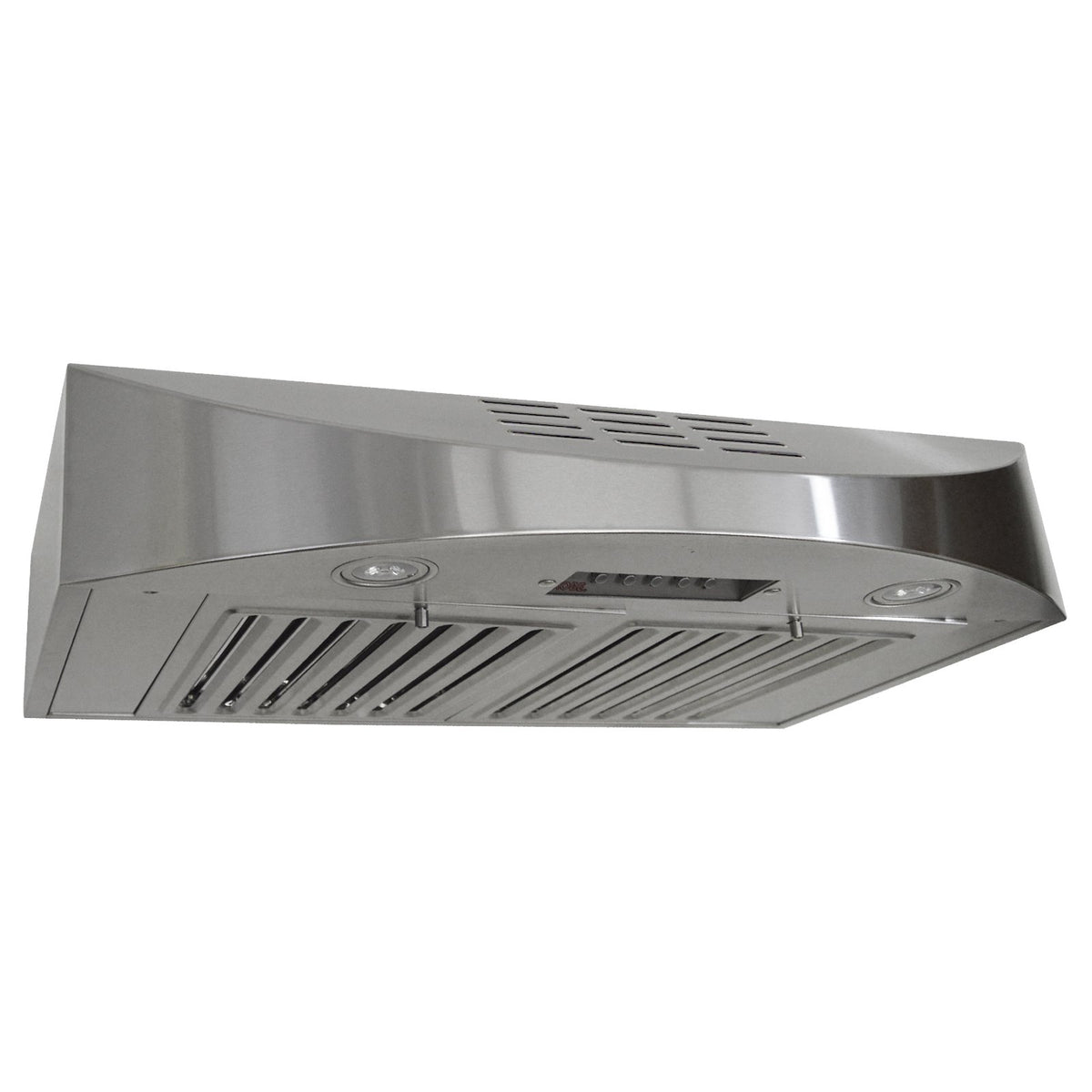 CHX3830SQBD-3 Brillia 30-inch Ductless Under Cabinet Range Hood, 3-Speed, 400 CFM, LED Lights, Baffle Filters