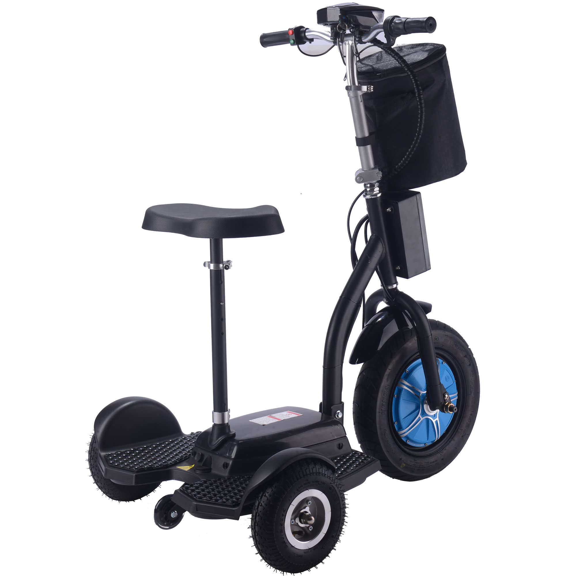 MotoTec Electric Mobility Trike 48v 750w Lithium, Black